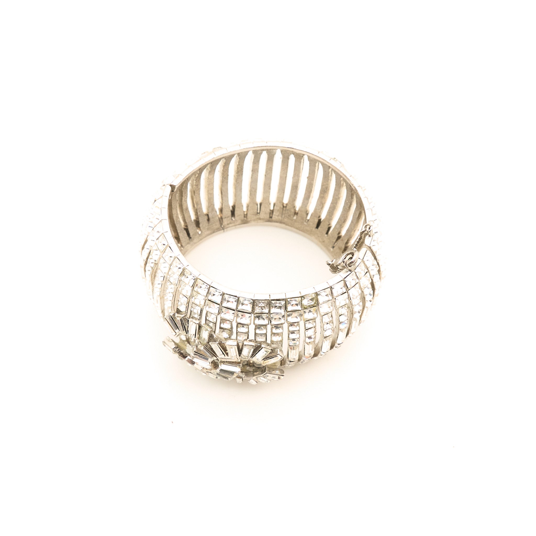 Chanel Swarovski Crystal Cuff Bracelet