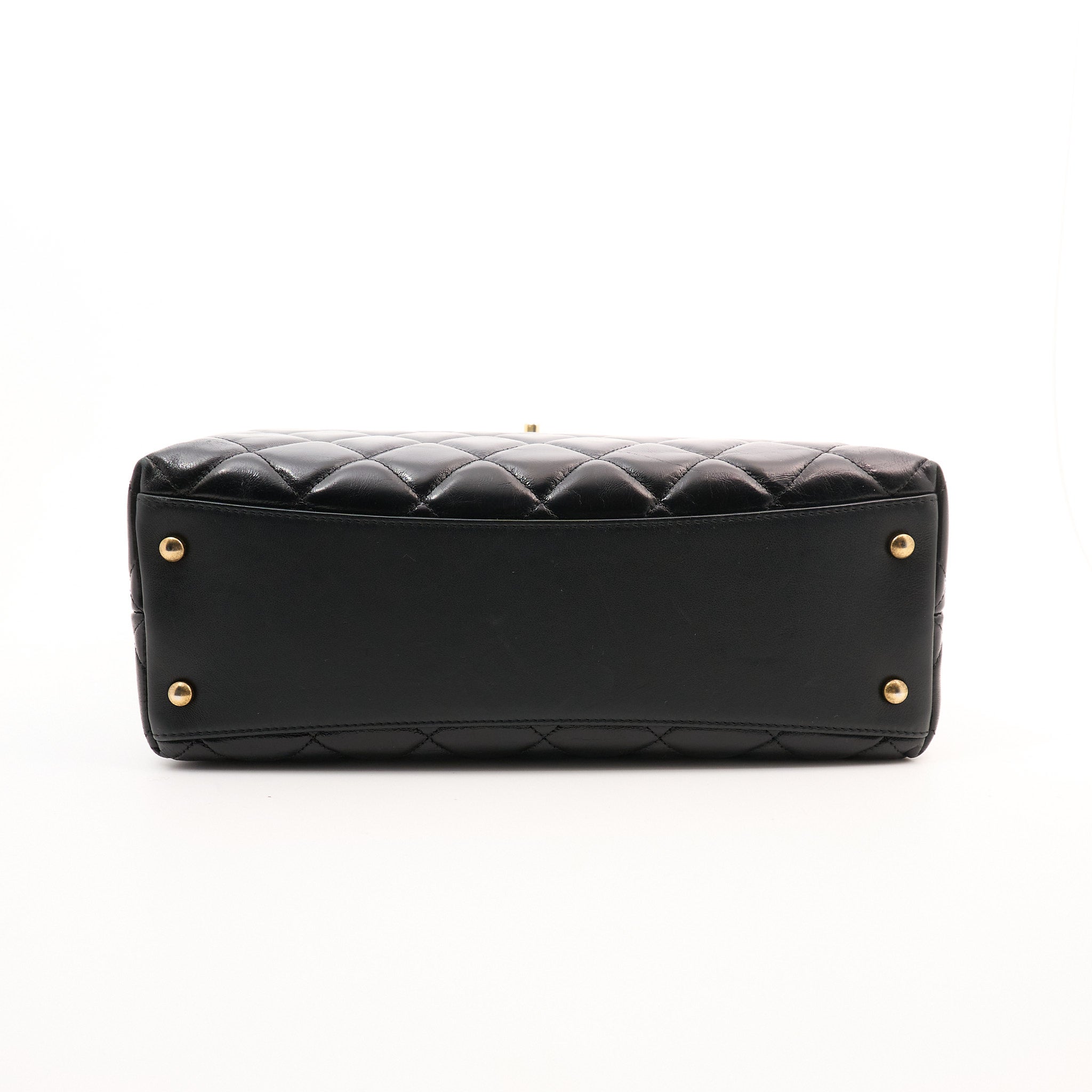 Chanel Quilted Black Tote GHW
