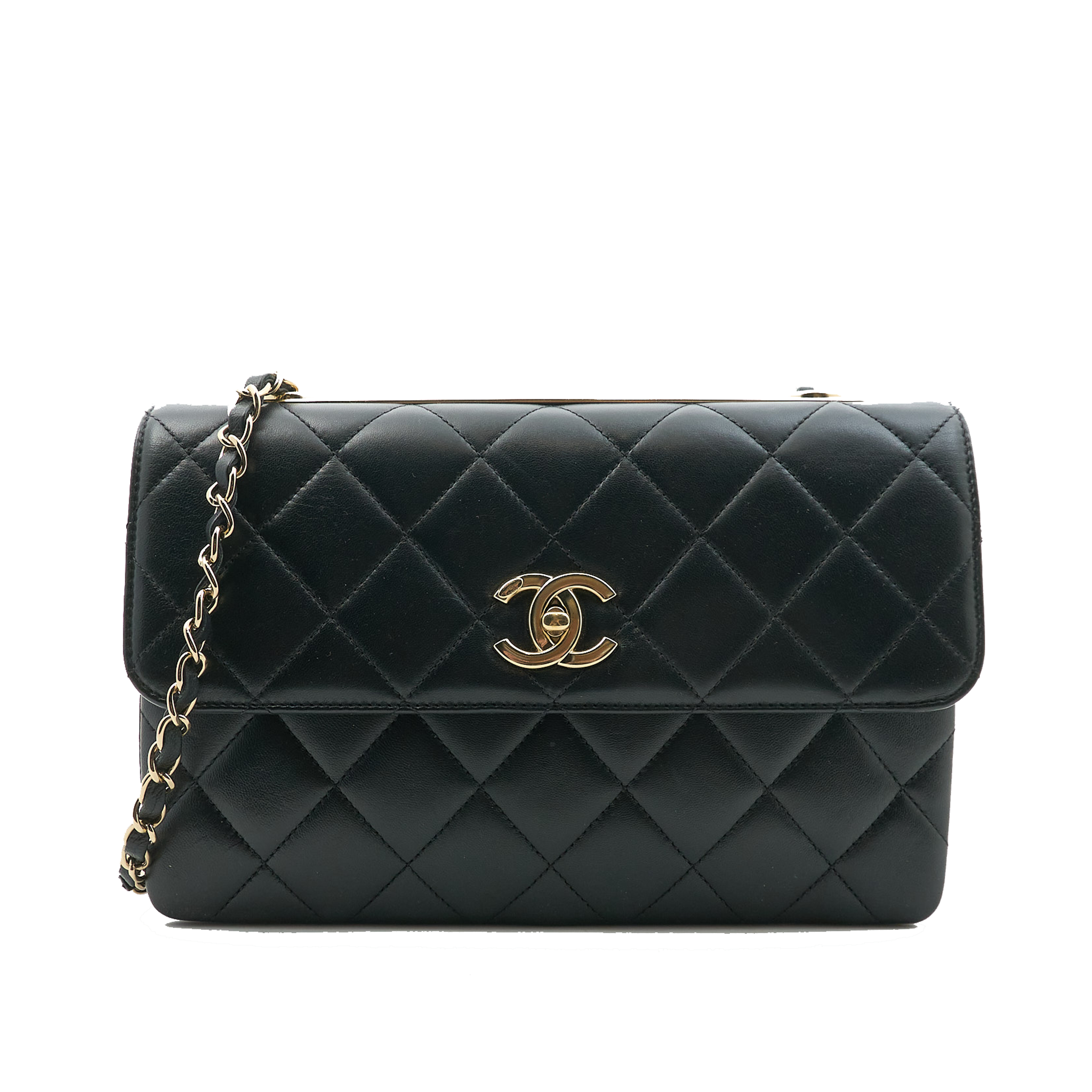 Chanel Lambskin Quilted Medium Trendy Flap Bag