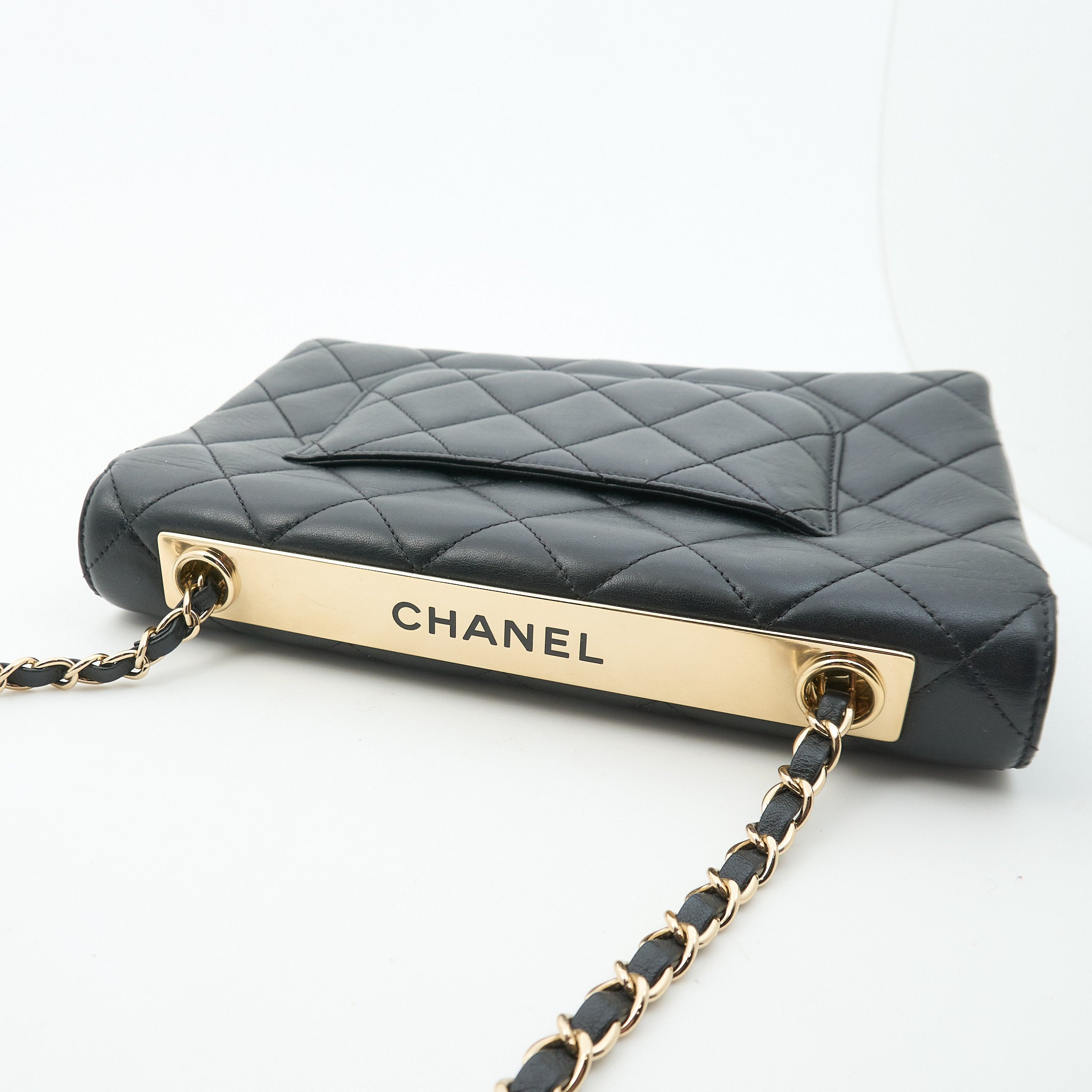 Chanel Lambskin Quilted Medium Trendy Flap Bag