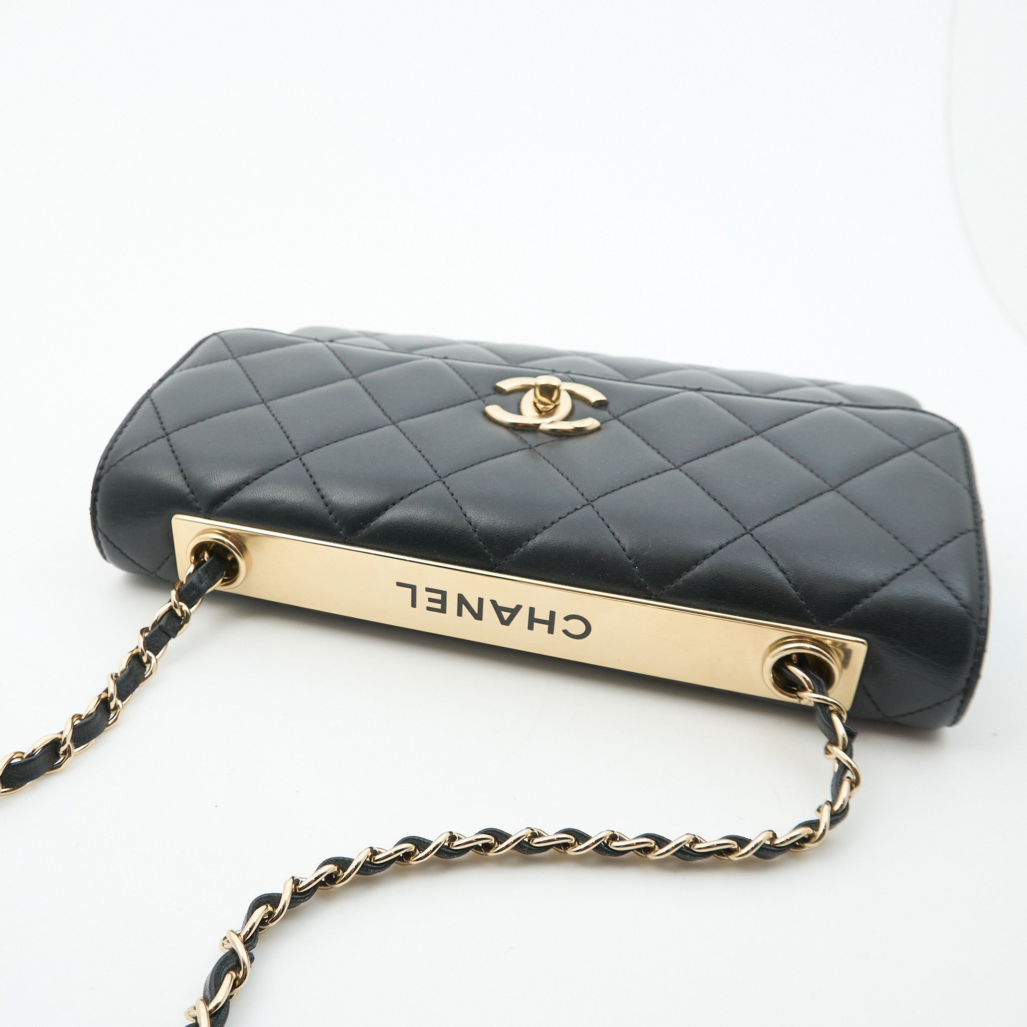 Chanel Lambskin Quilted Medium Trendy Flap Bag