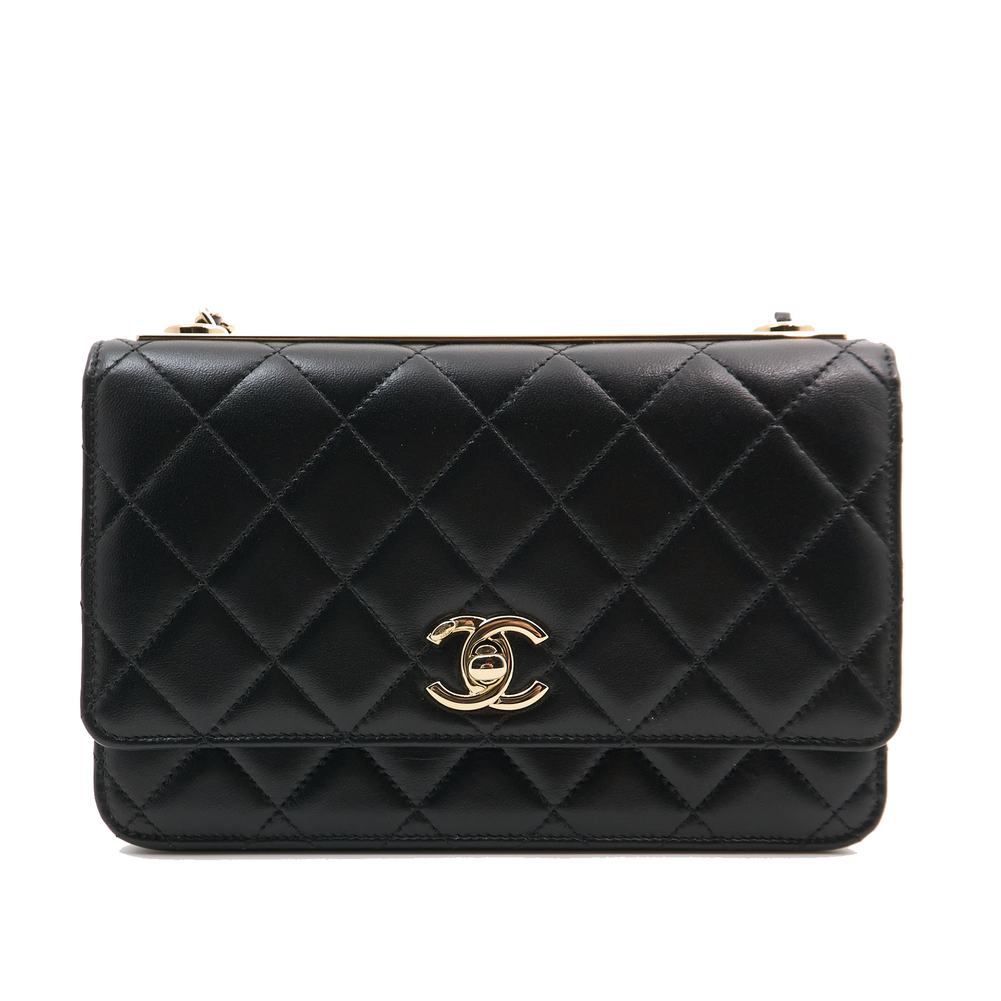 Chanel Trendy WOC Black Lambskin GHW