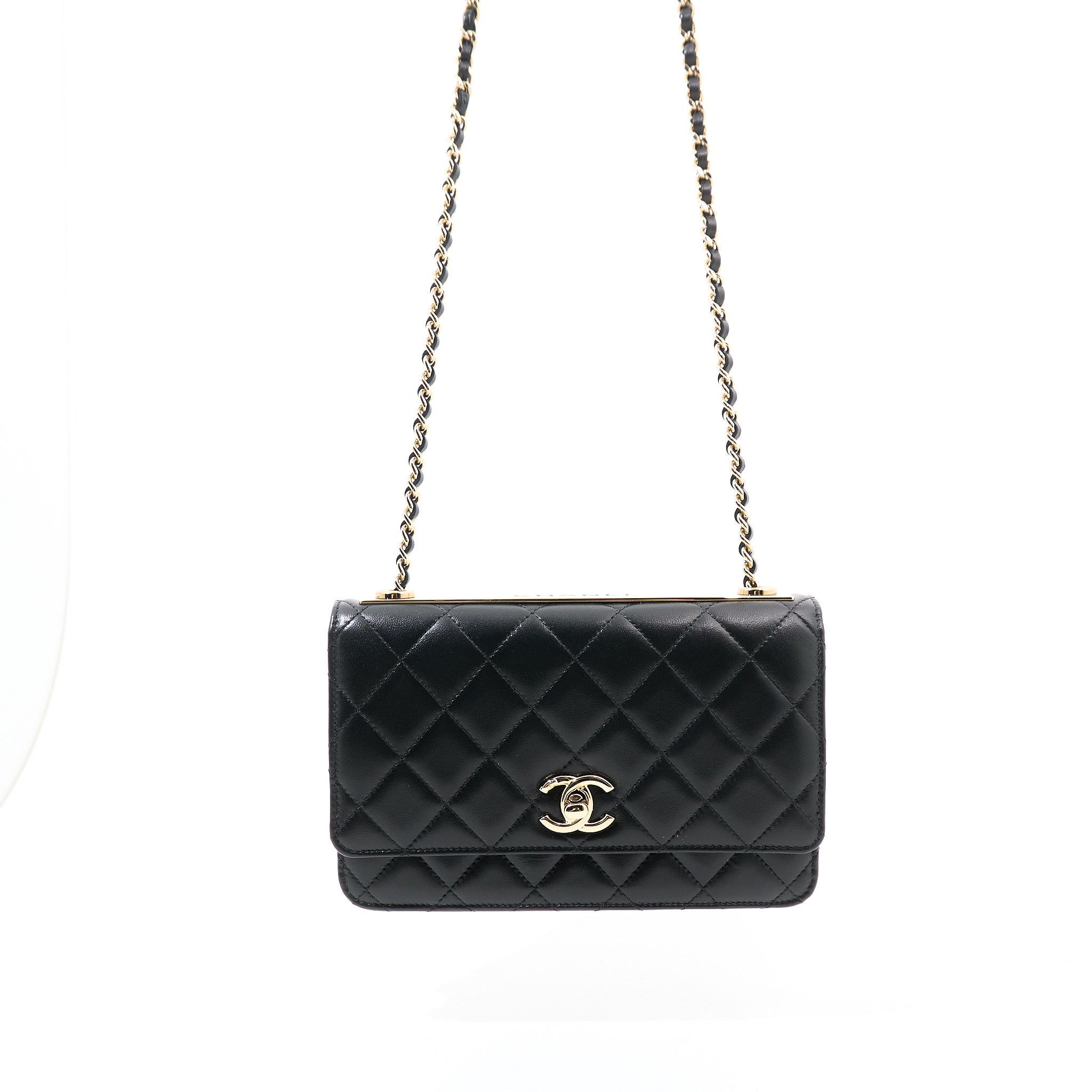 Chanel Trendy WOC Black Lambskin GHW