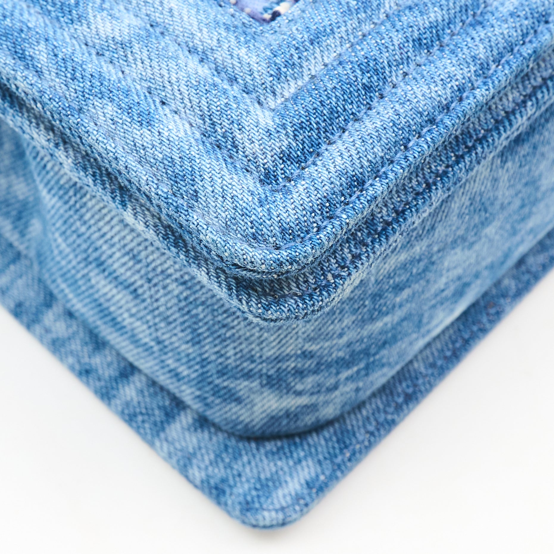 Chanel Denim & Tweed Boy Bag SHW