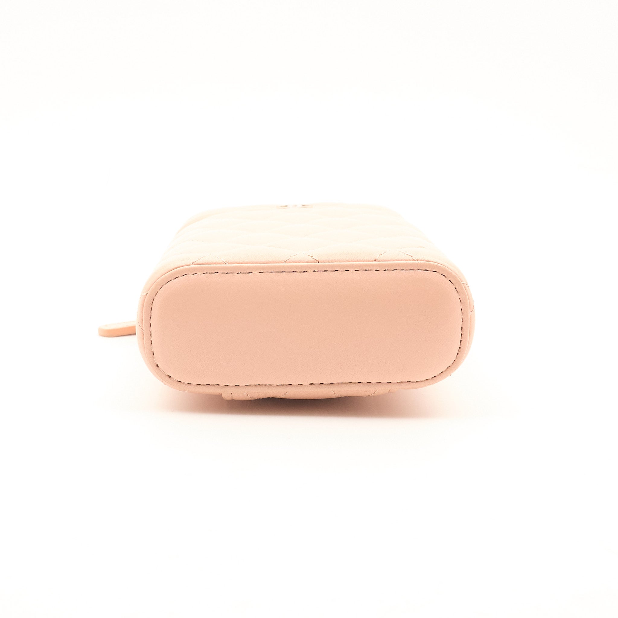 Chanel Vertical Vanity Case Pink Lambskin LGHW