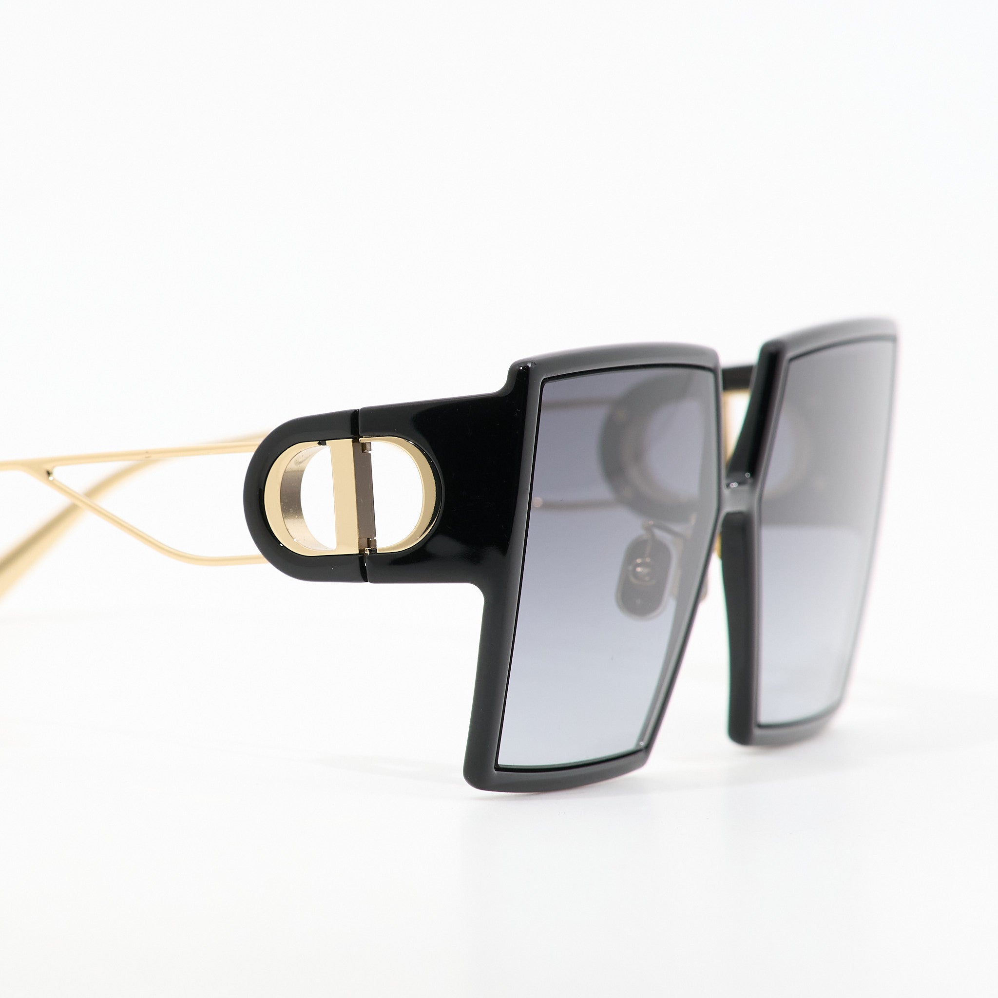 Christian Dior 30 Montaigne Black Sunglasses