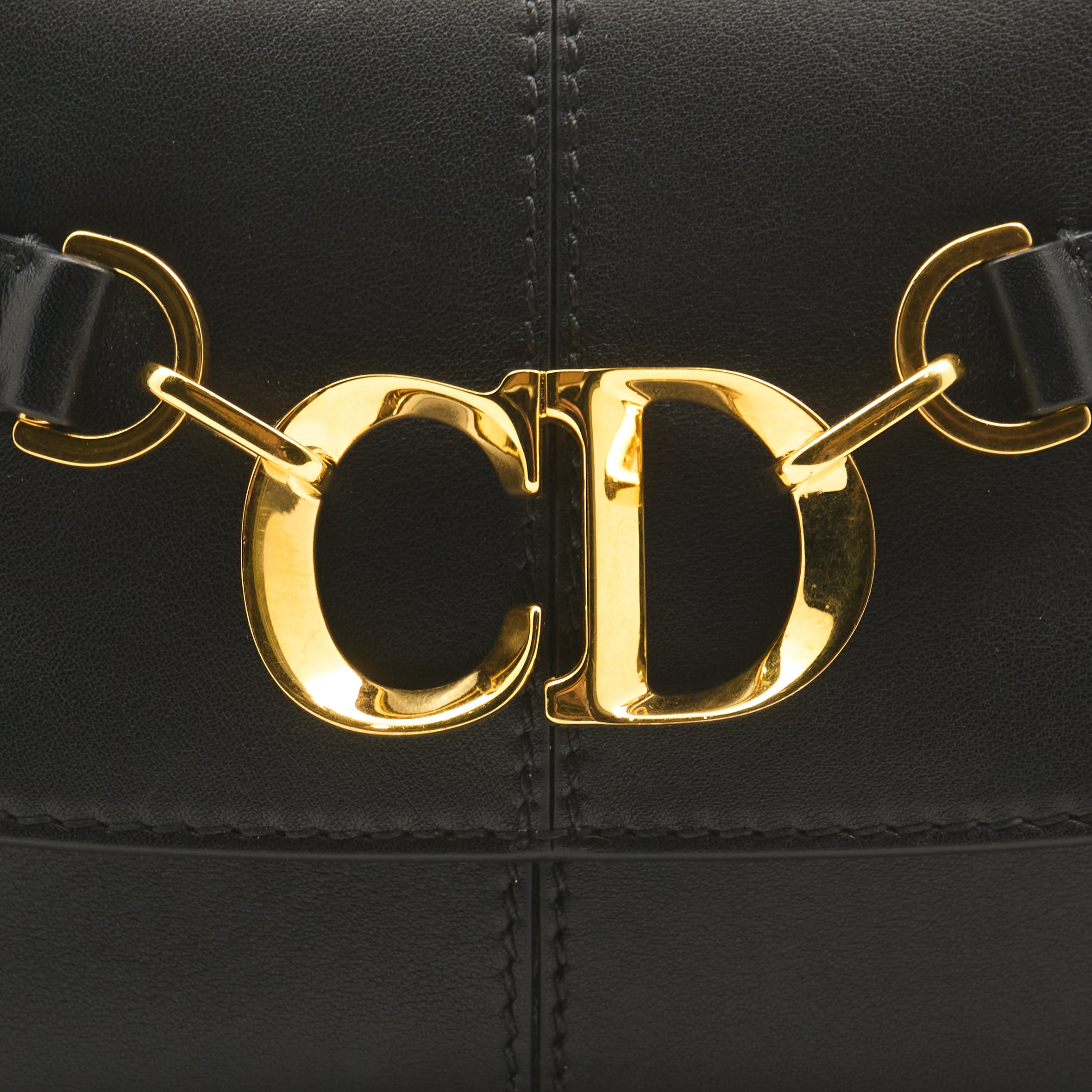 Christian Dior CD Besace Black Bag