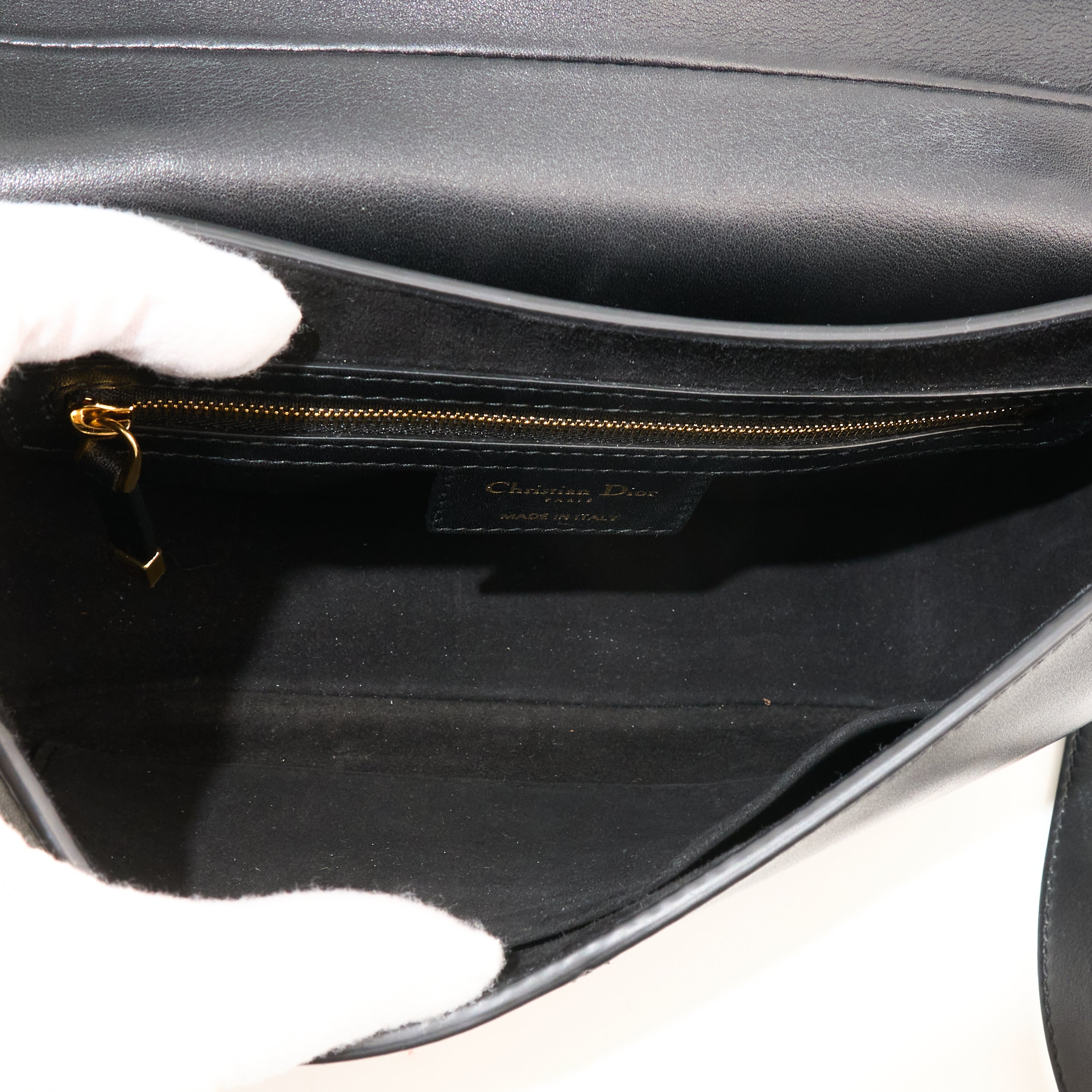 Christian Dior CD Besace Black Bag