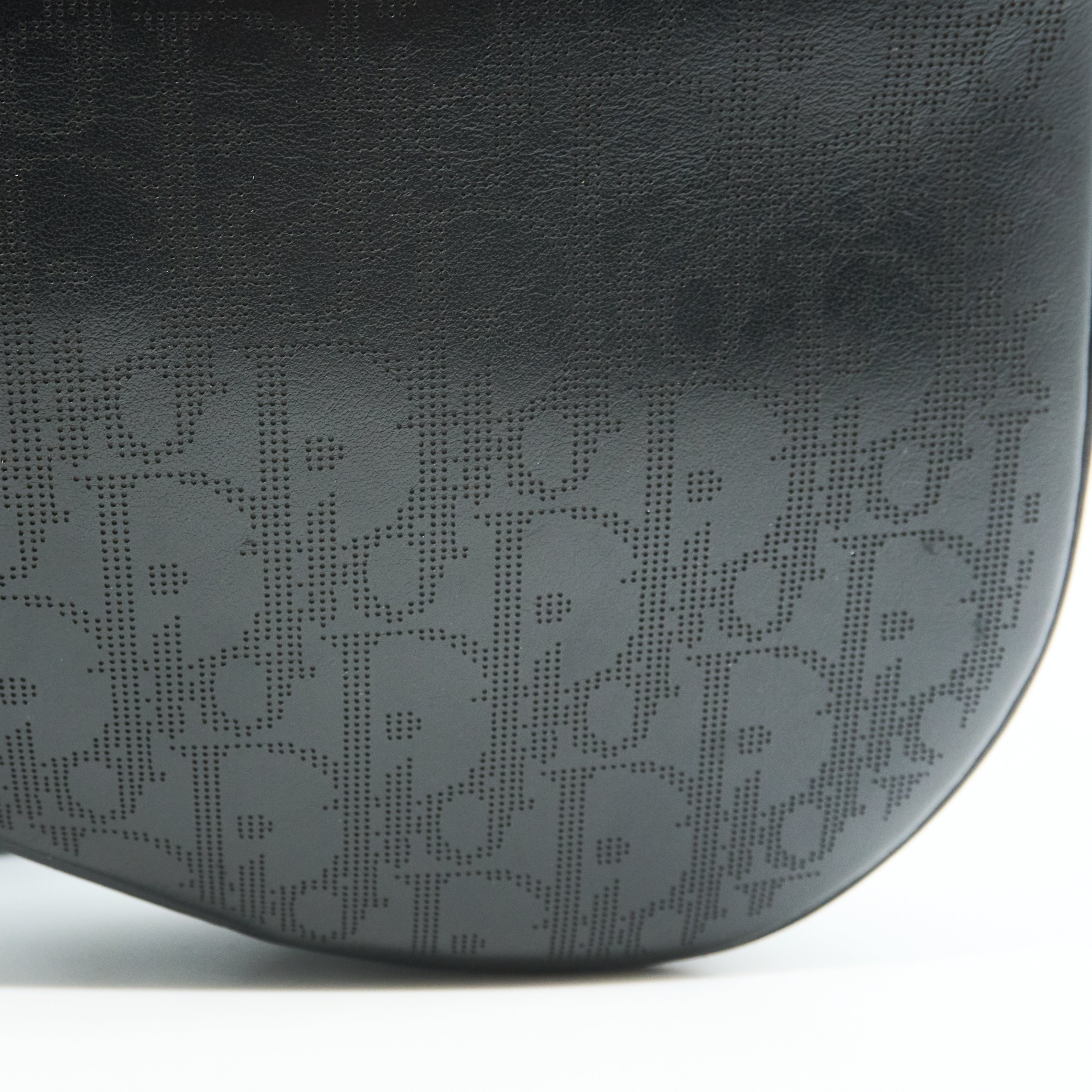 Christian Dior Leather Saddle Crossbody Bag
