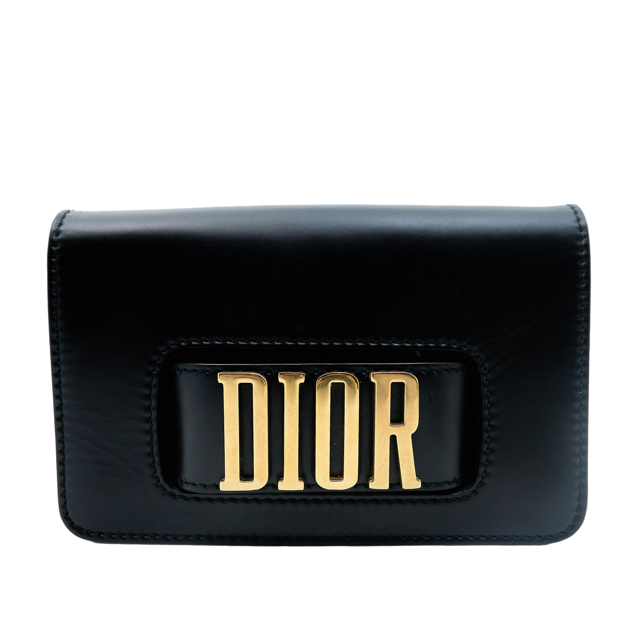 Christian Dior Revolution Black Clutch Bag