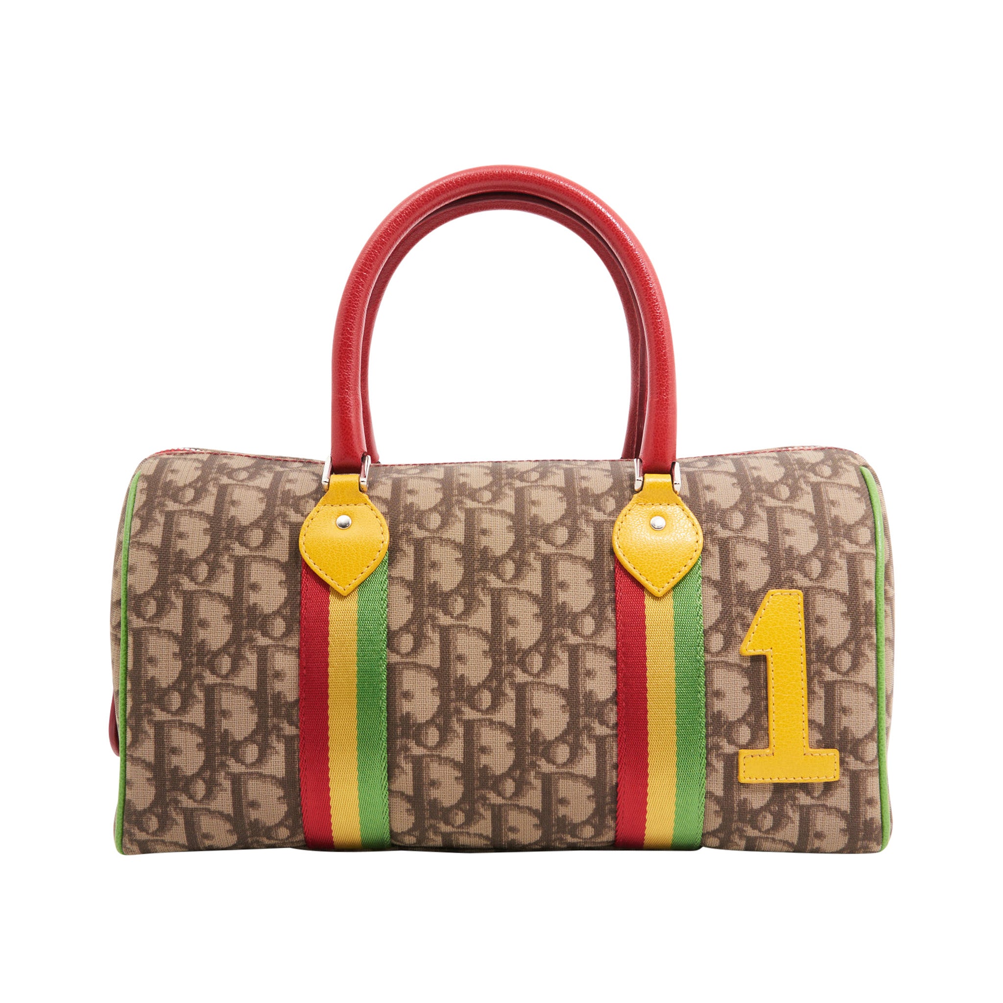 Christian Dior Trotter Canvas Rasta in Brown Monogram SHW