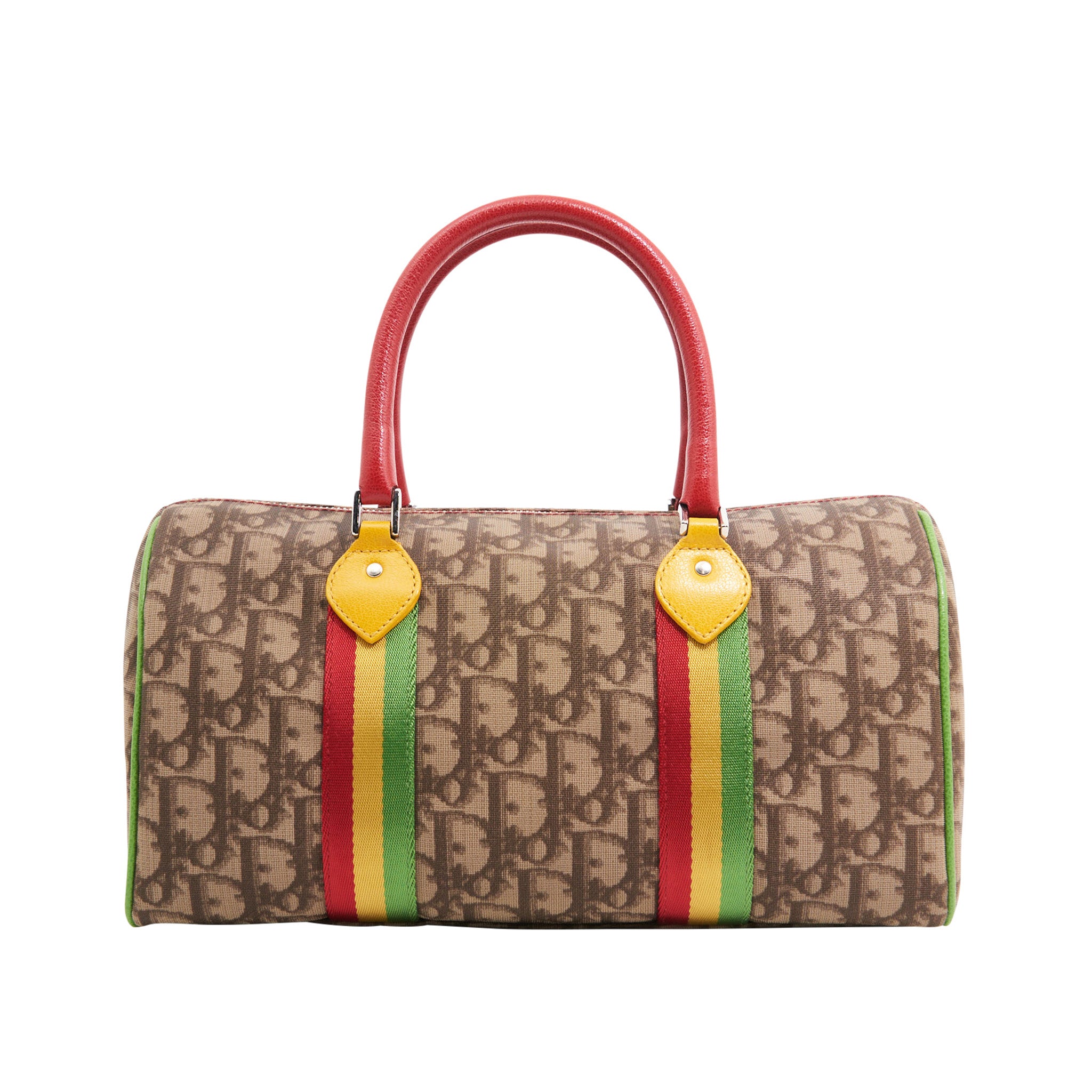 Christian Dior Trotter Canvas Rasta in Brown Monogram SHW