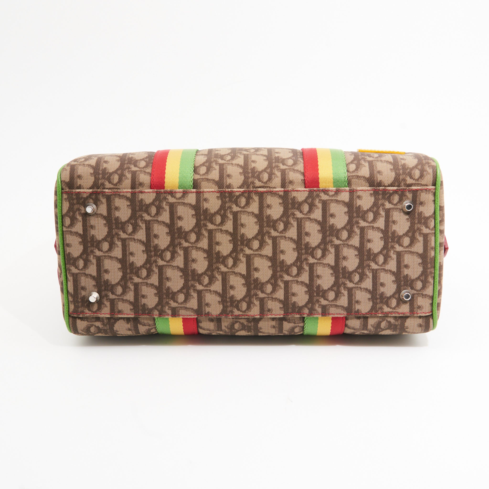 Christian Dior Trotter Canvas Rasta in Brown Monogram SHW