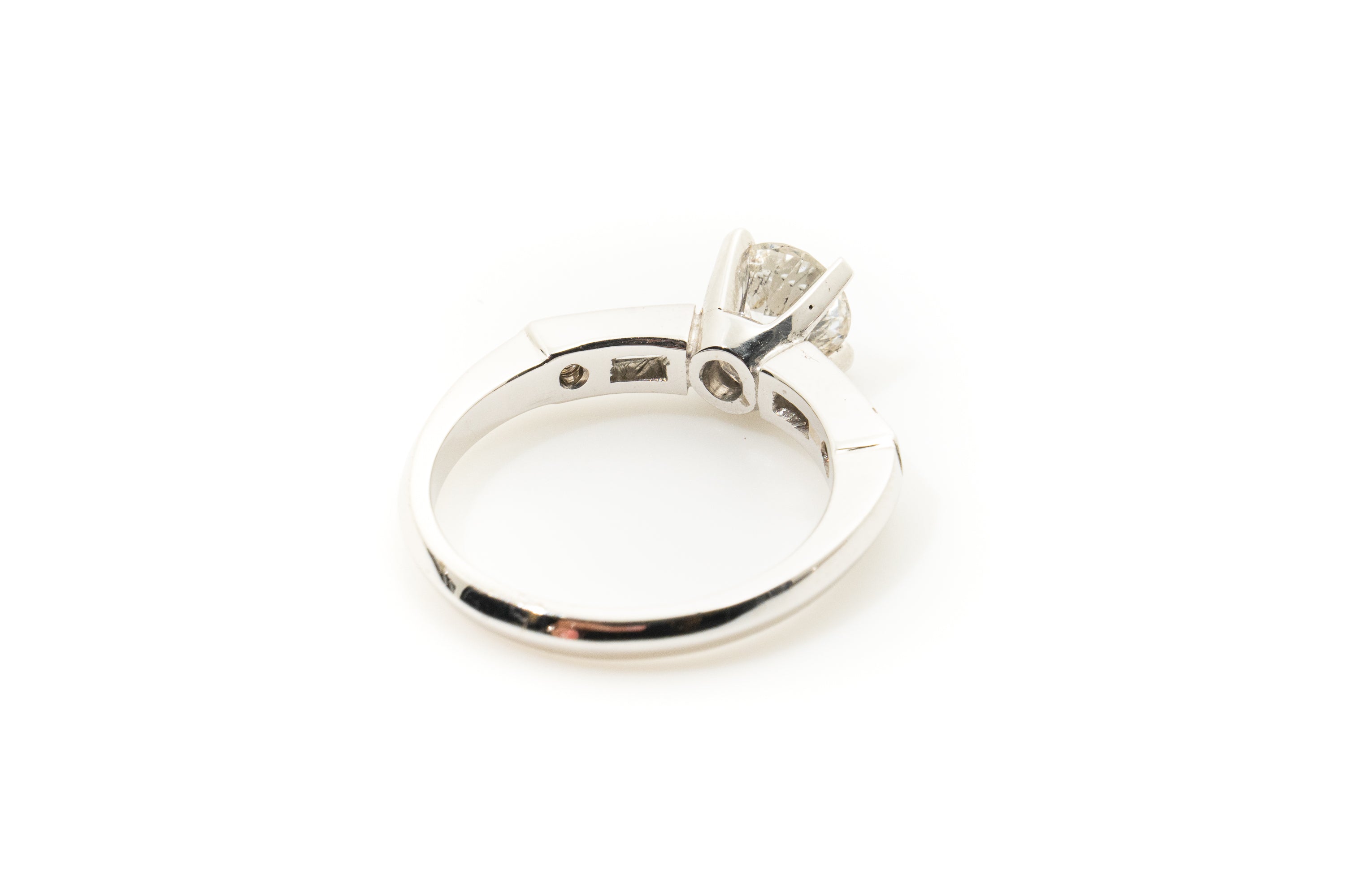 Custom 18ct White Gold Multi Diamond Ring