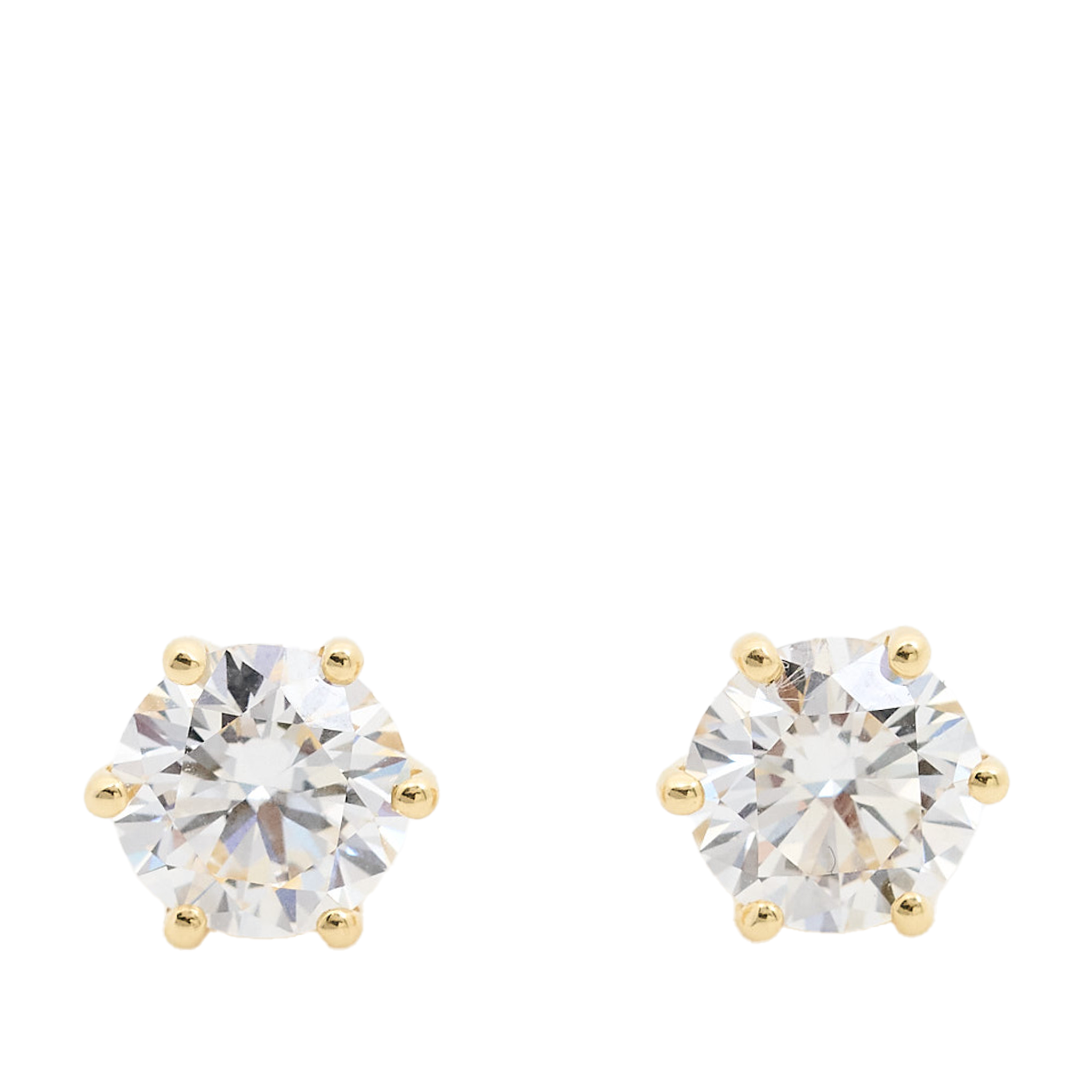 Custom MV&Co 2 Carat Lab Diamond Earrings