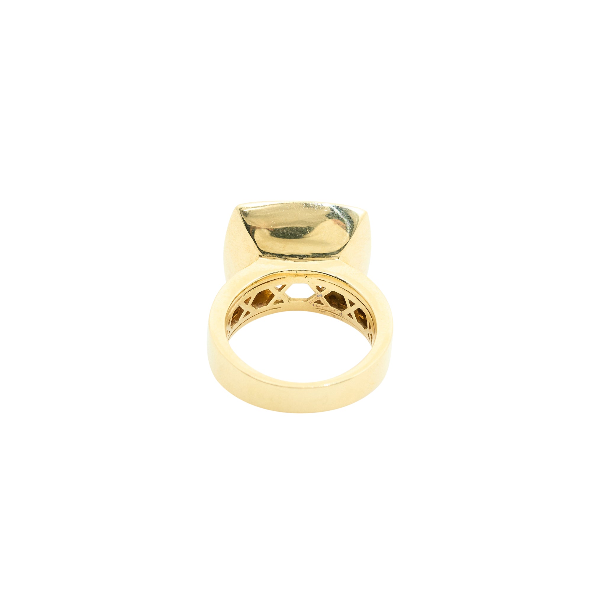 Custom By MV&CO 18ct Yellow Gold & Citrine Ring