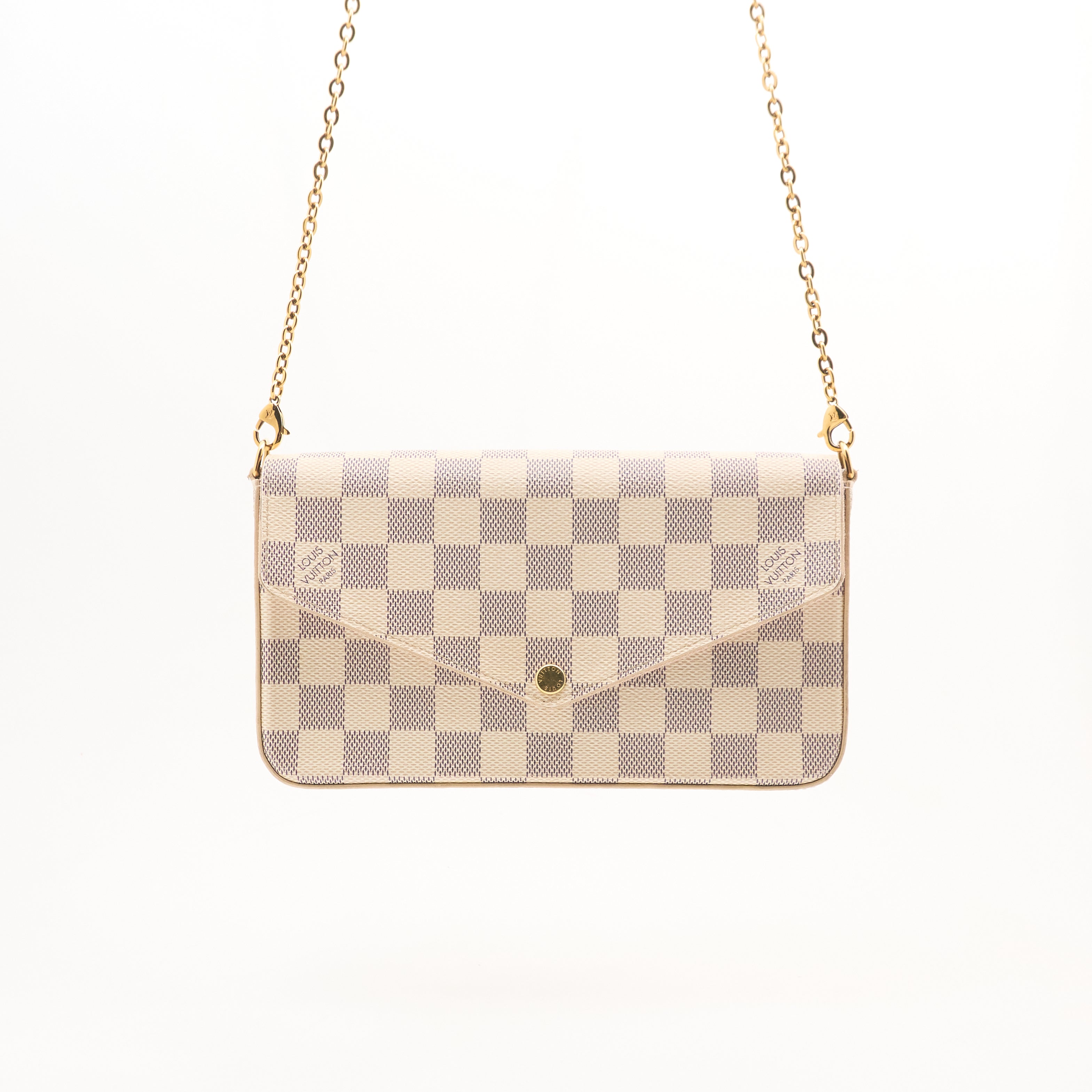Louis Vuitton Félicie Pochette Damier Azur