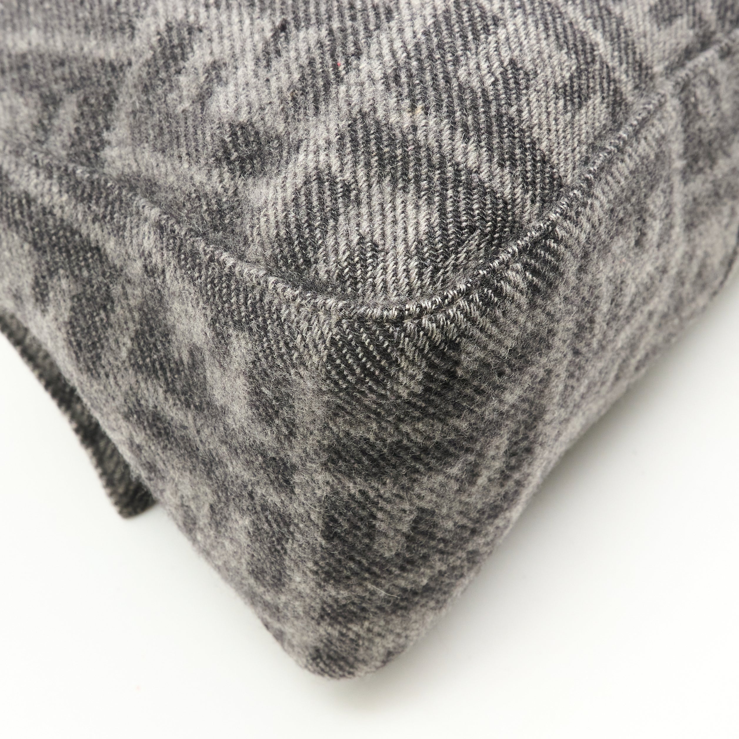 Fendi Zucca Wool Shoulder  Bag