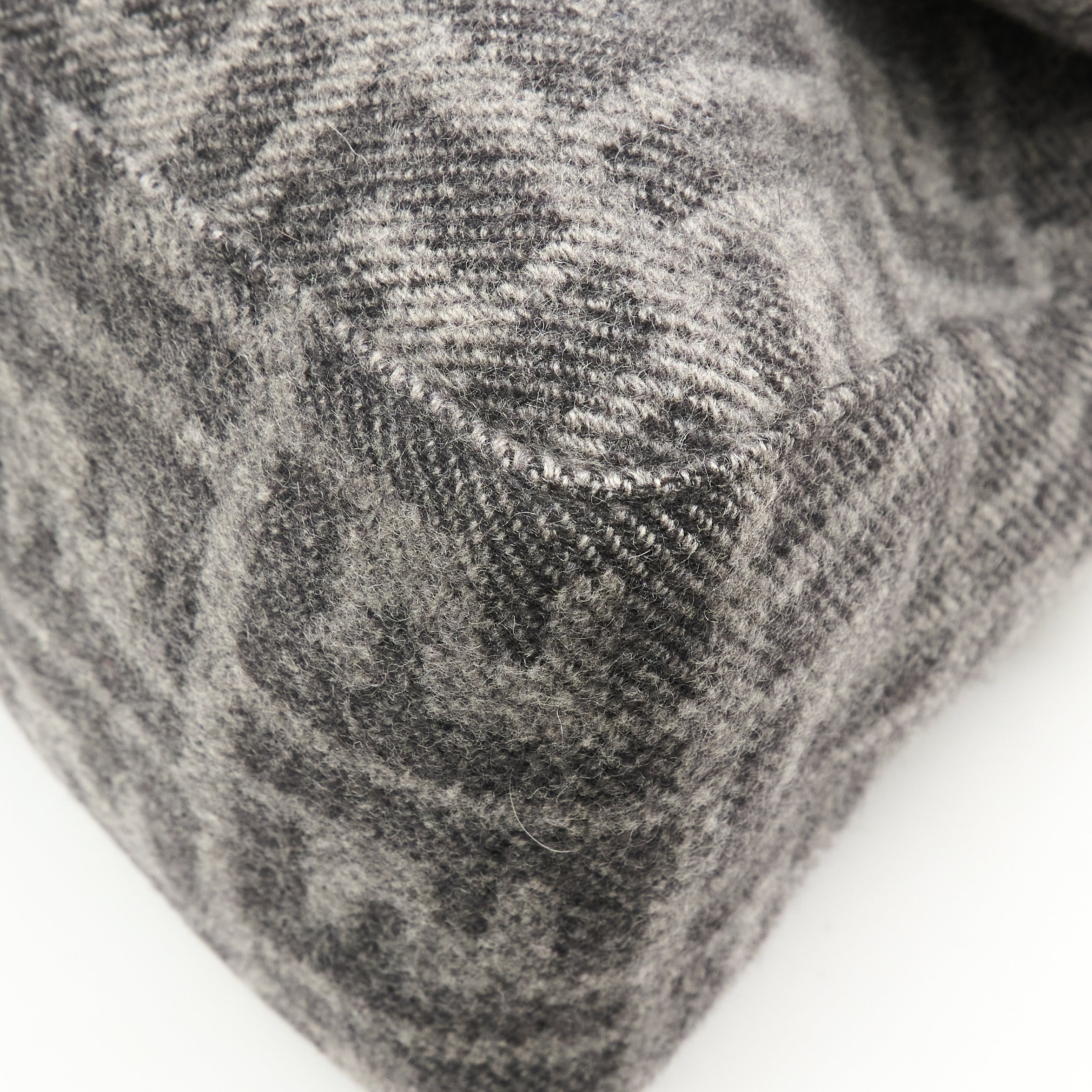 Fendi Zucca Wool Shoulder  Bag