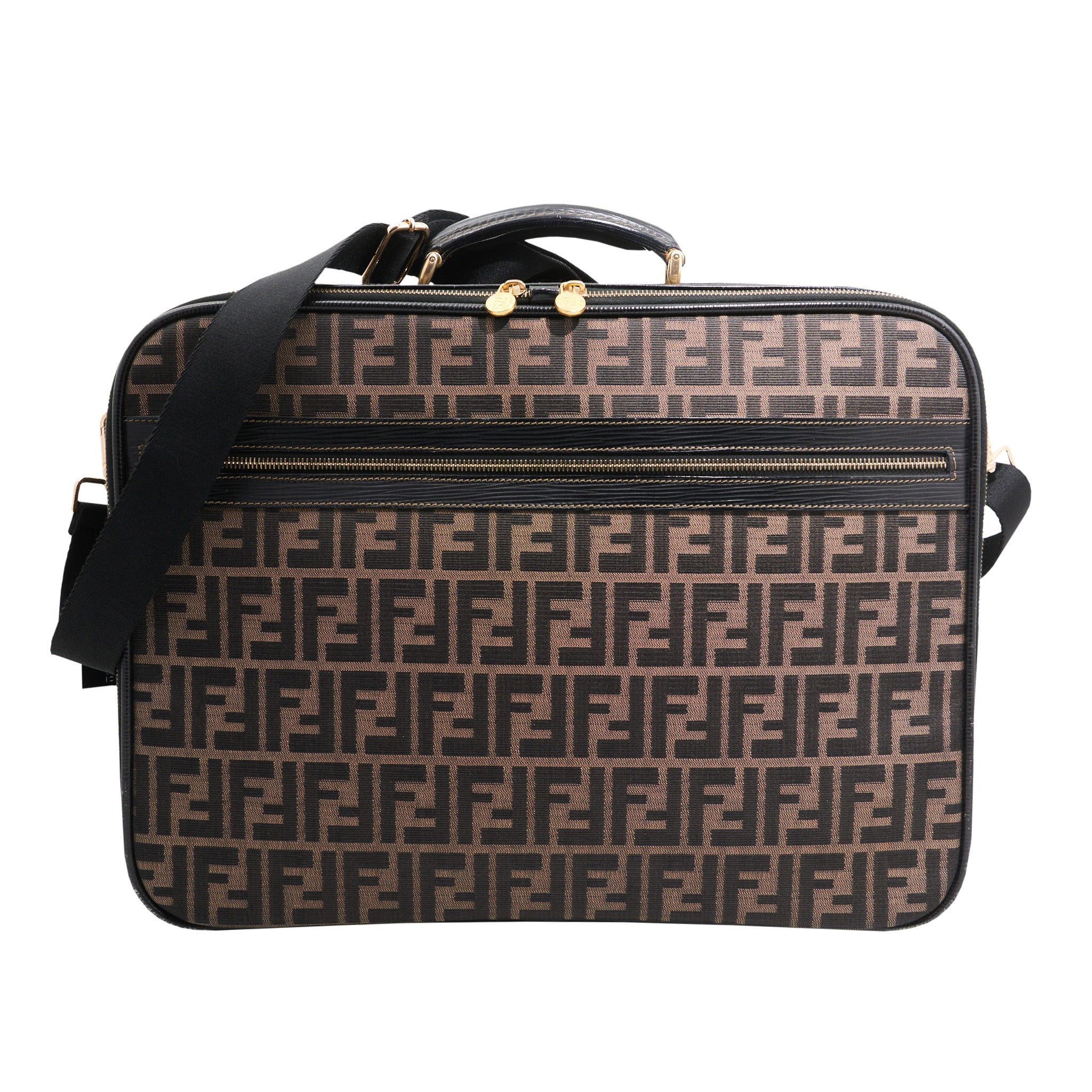 Fendi Canvas Weekender in Brown Monogram GHW