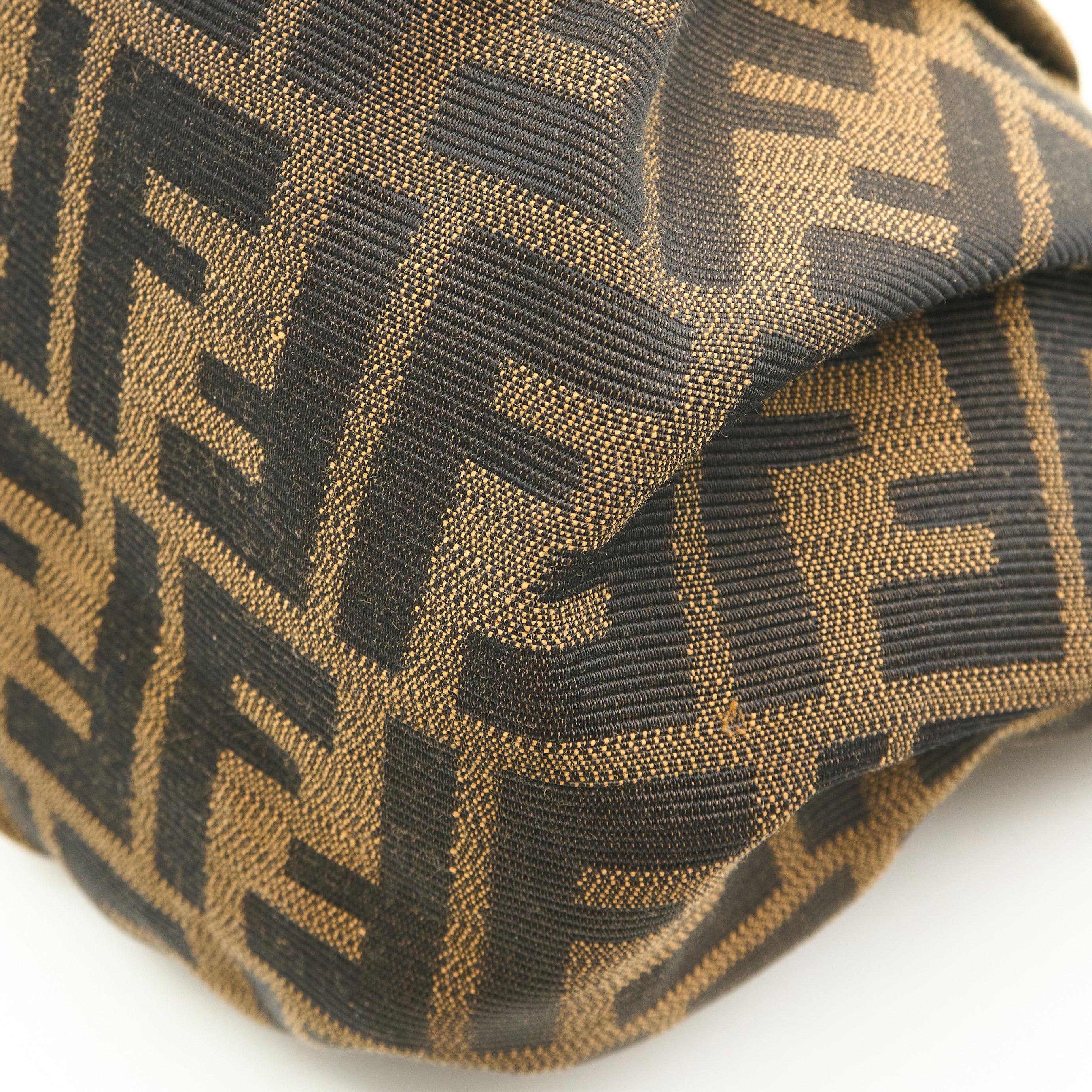 Fendi Mini Chef Handle Zucca Hobo Bag