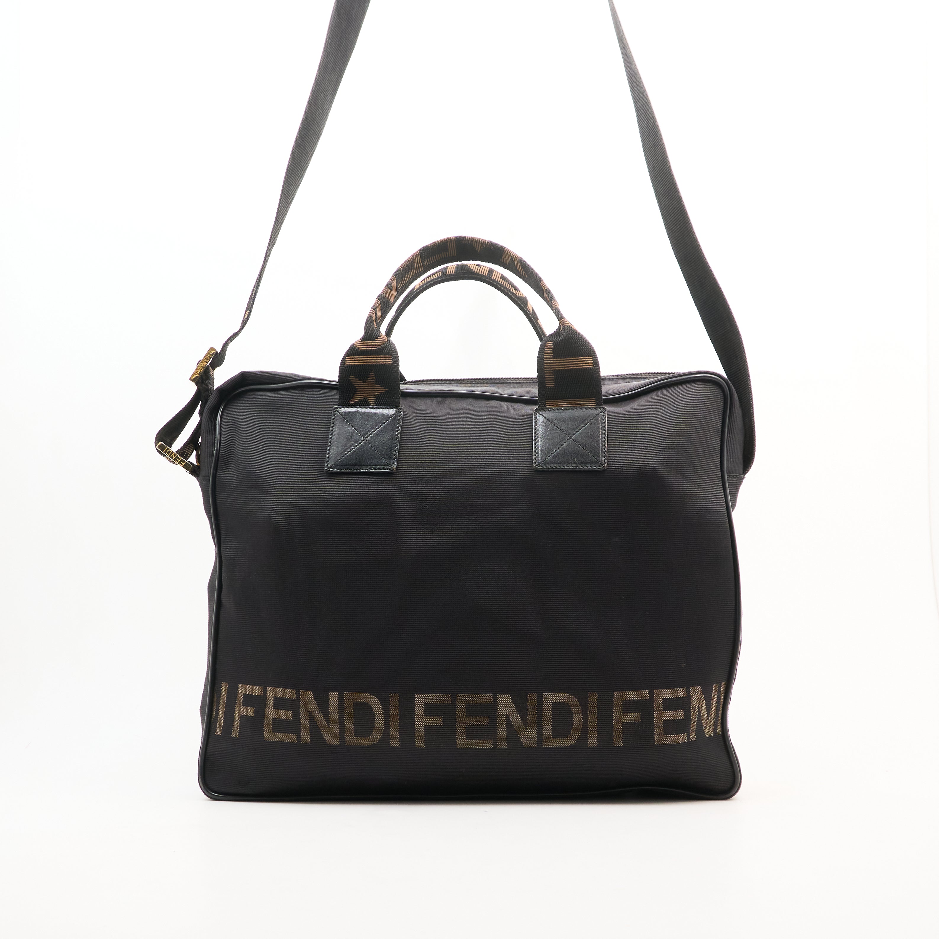 Fendi Black Nylon Crossbody Bag
