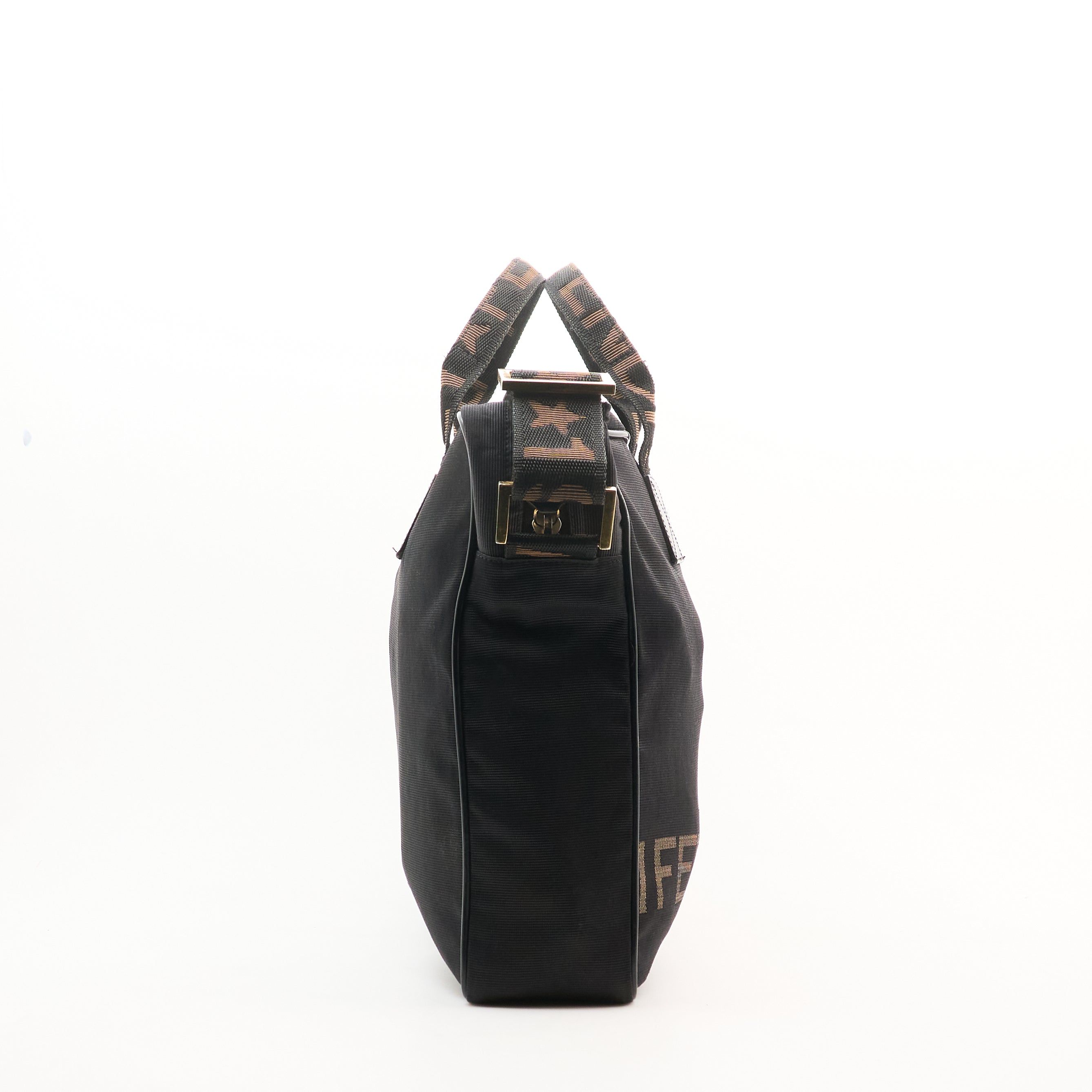 Fendi Black Nylon Crossbody Bag