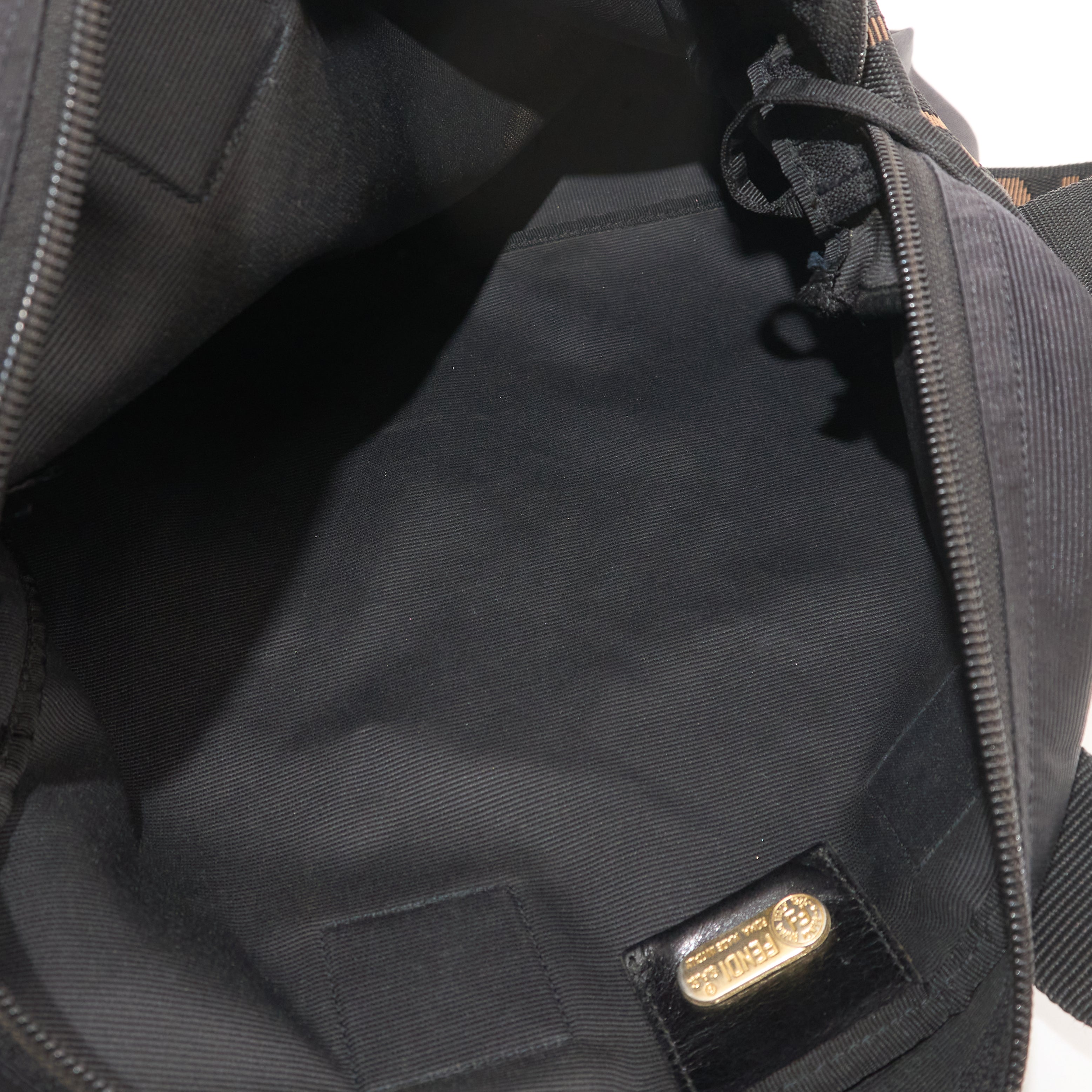 Fendi Black Nylon Crossbody Bag