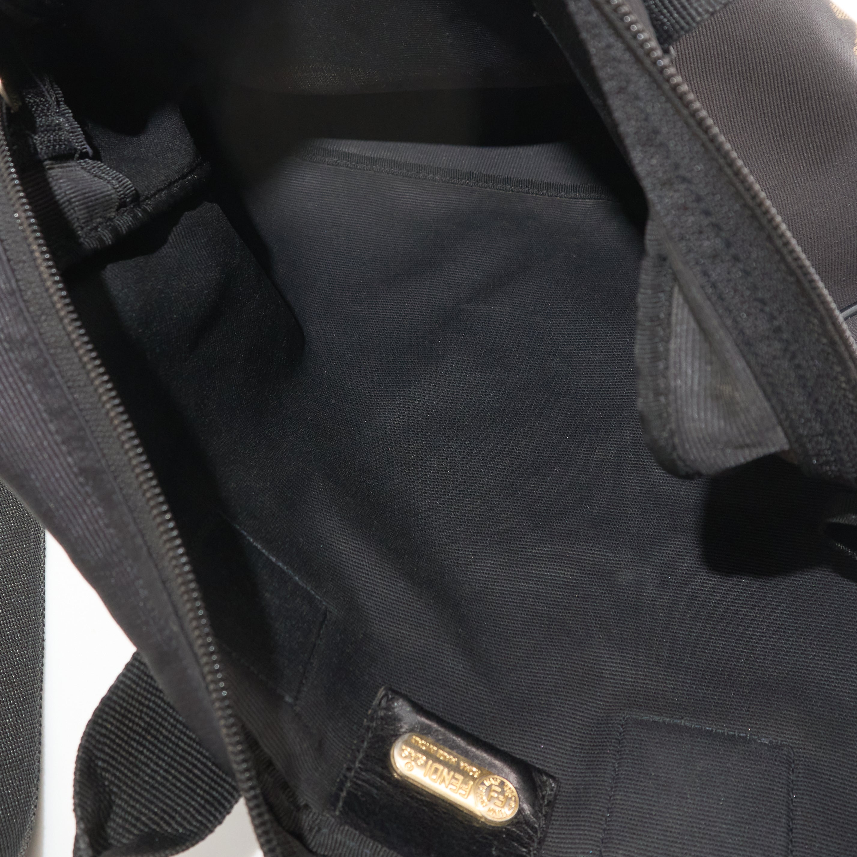 Fendi Black Nylon Crossbody Bag
