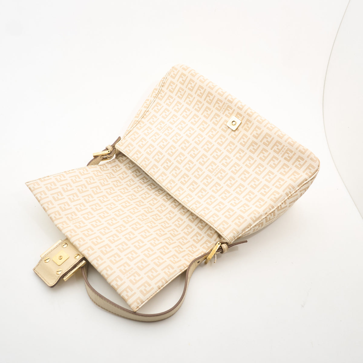 Fendi Zucchino Mama Baguette Bag