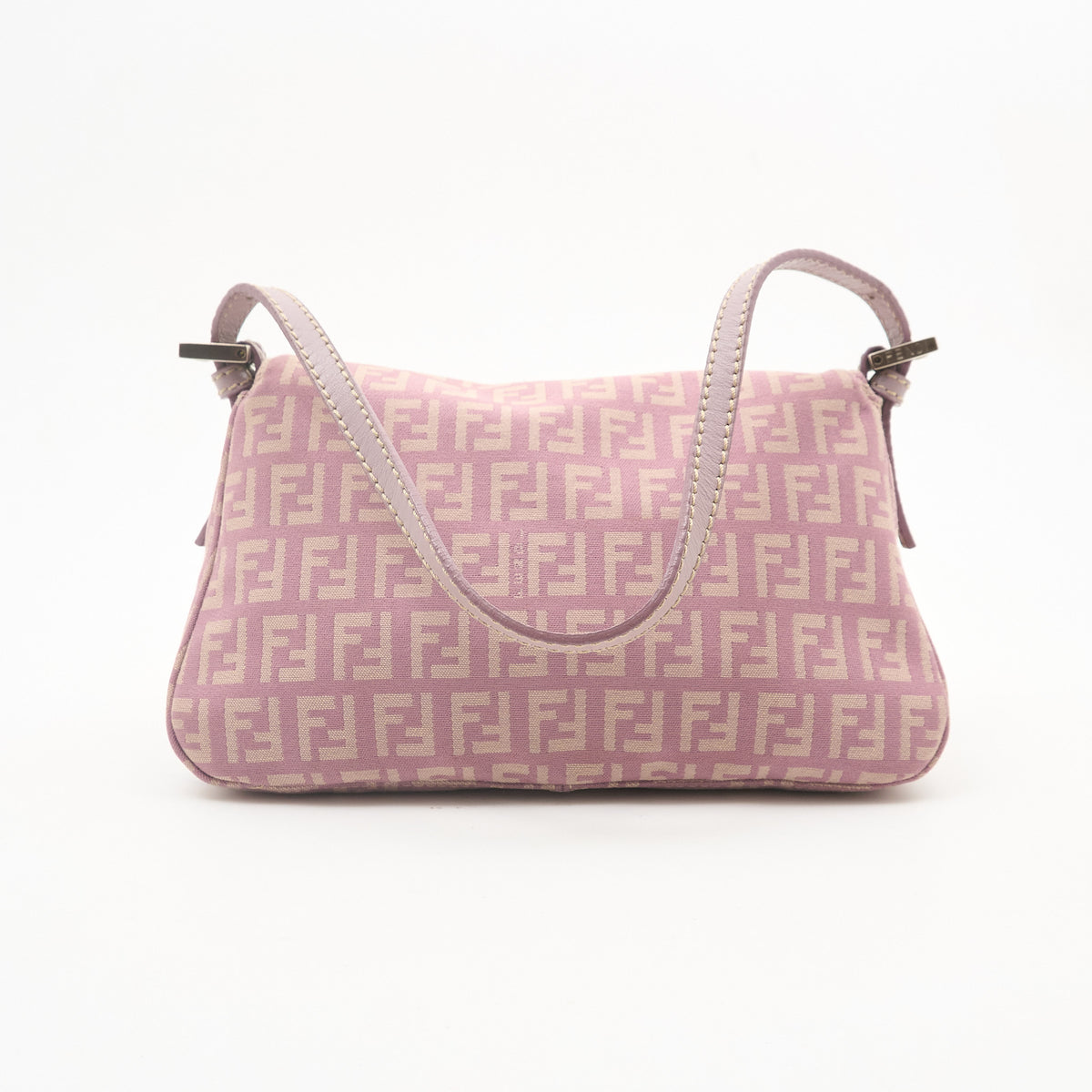 Fendi Zuccino FF Mini Mama Purple Baguette