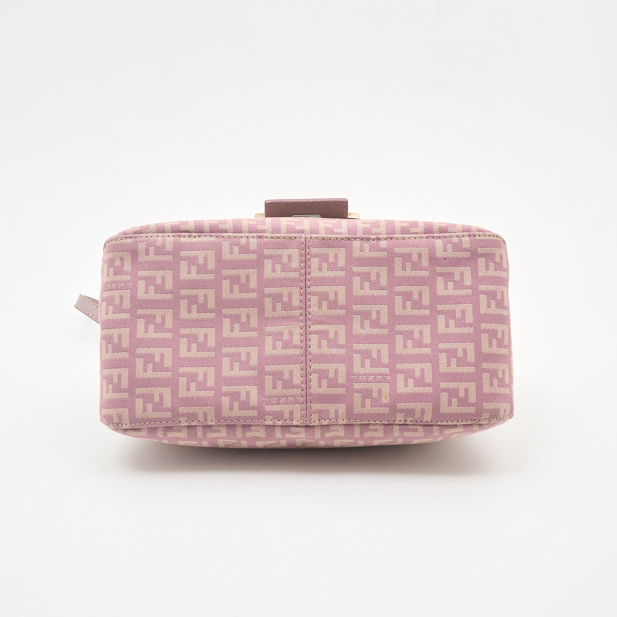 Fendi Zuccino FF Mini Mama Purple Baguette