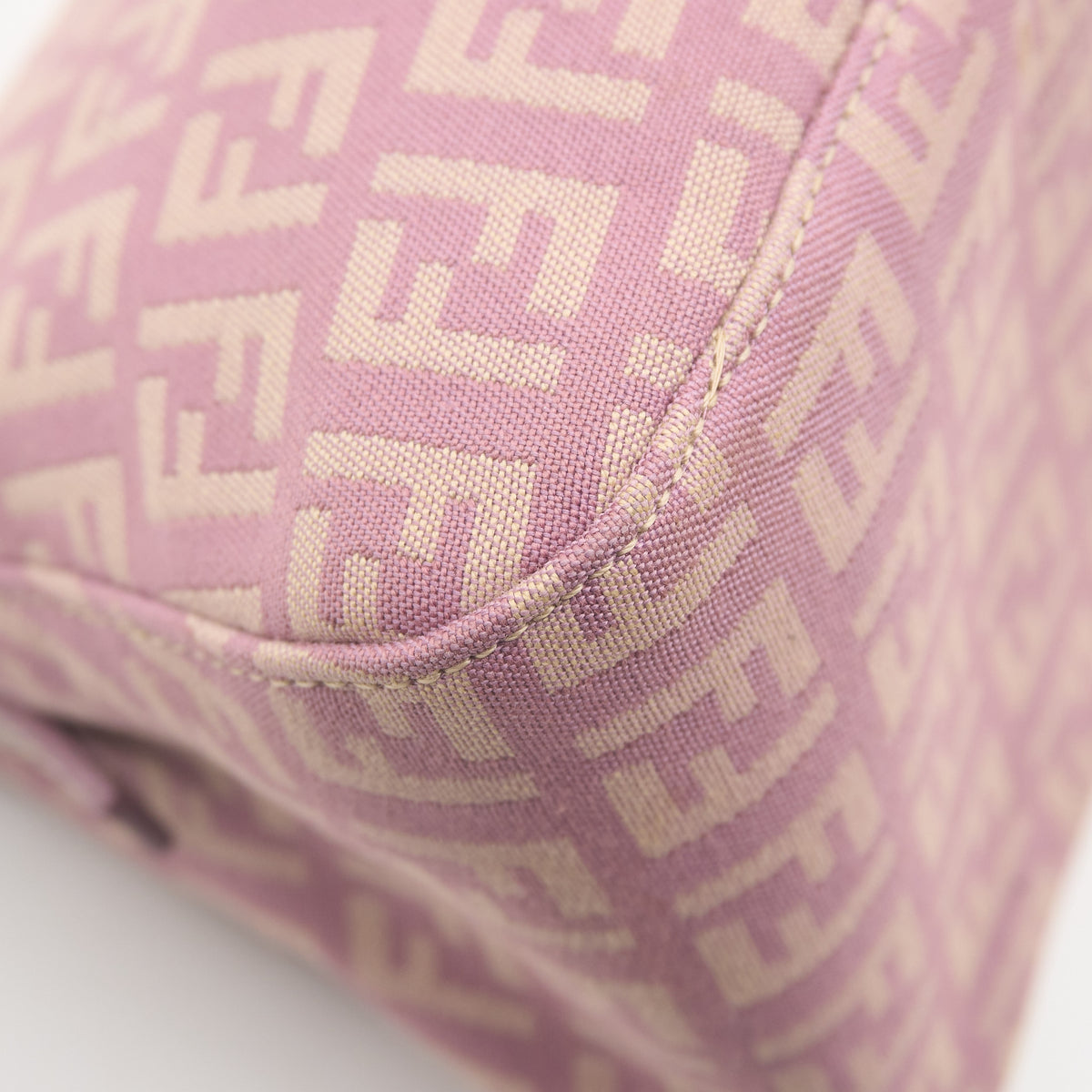 Fendi Zuccino FF Mini Mama Purple Baguette