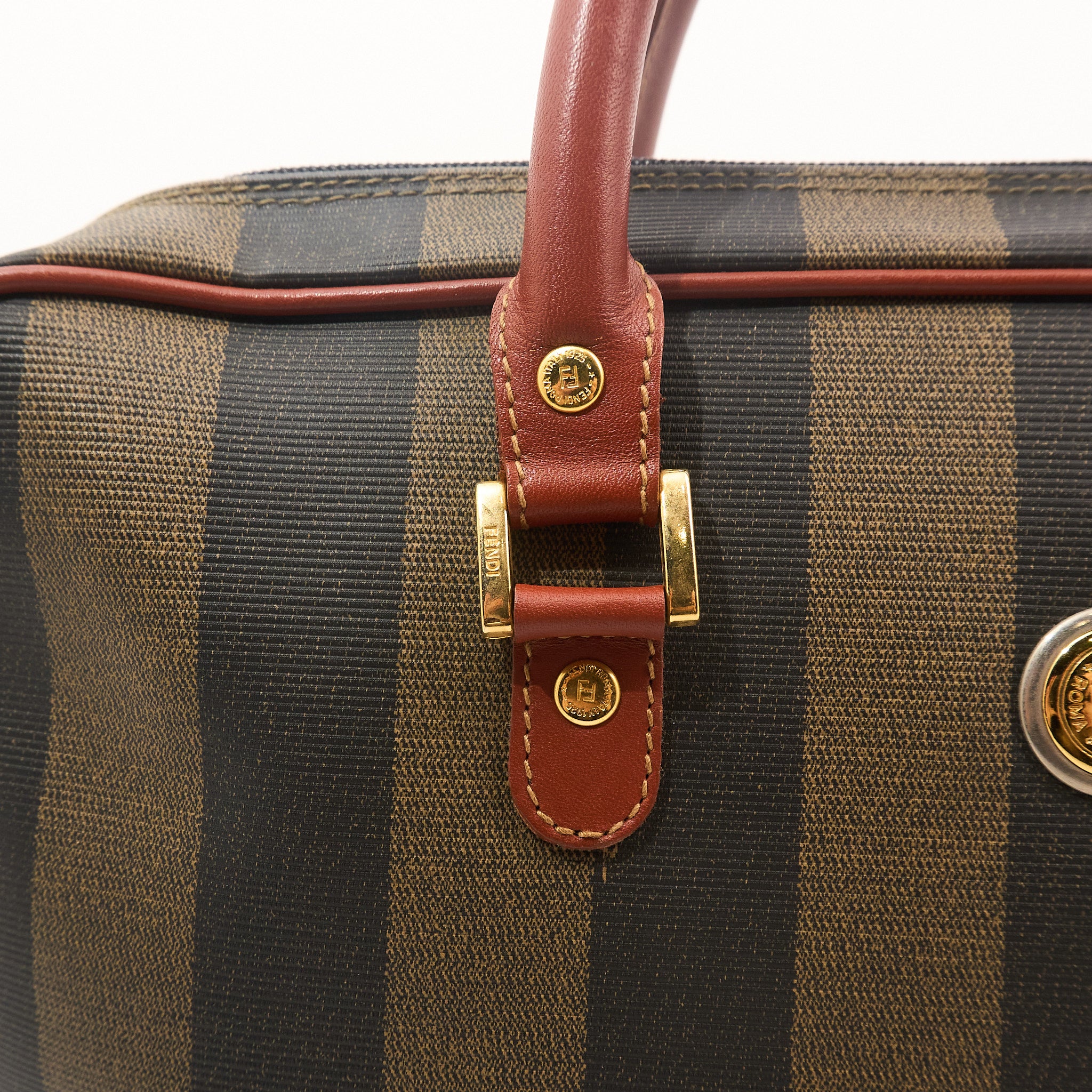 Fendi Pecan Brief Case