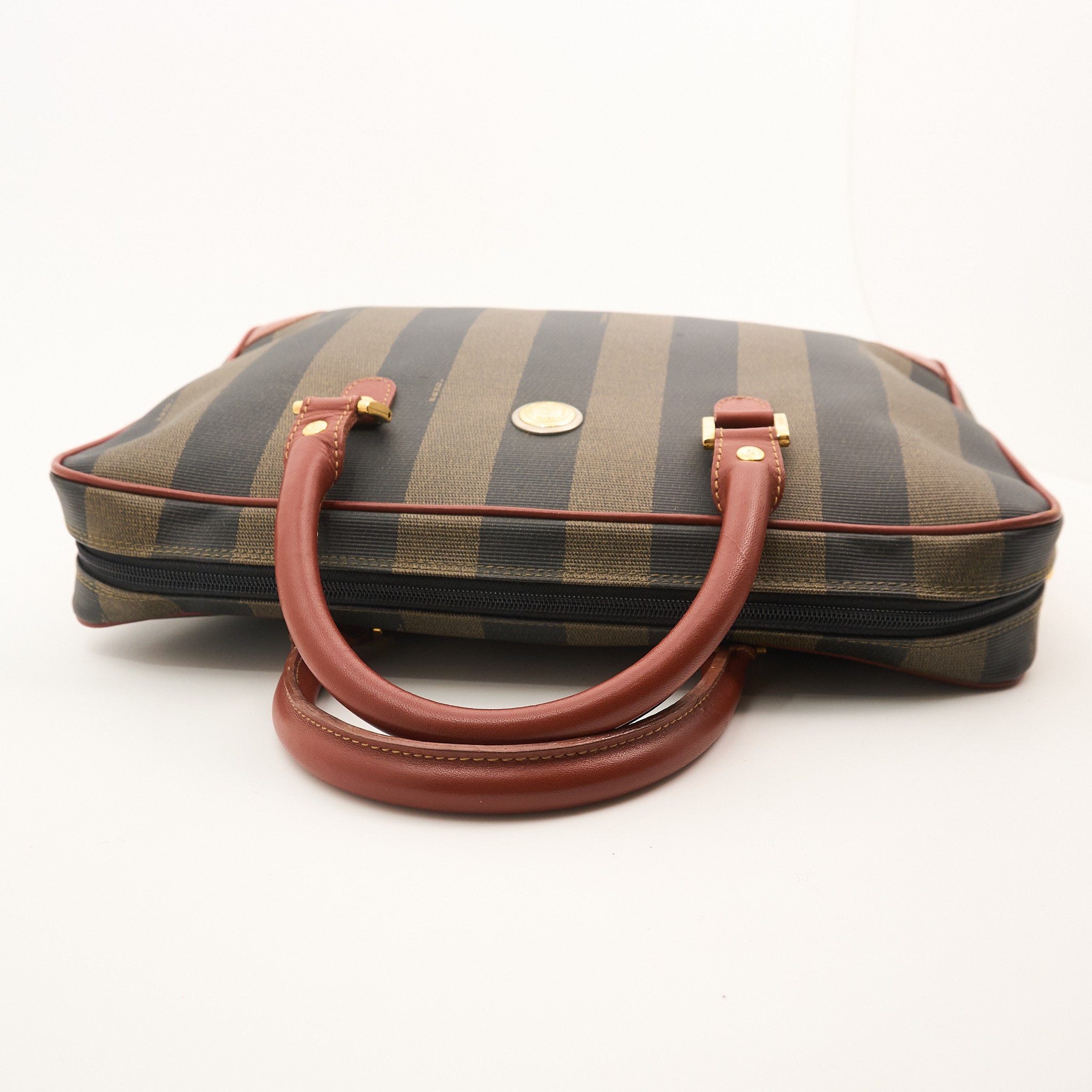 Fendi Pecan Brief Case