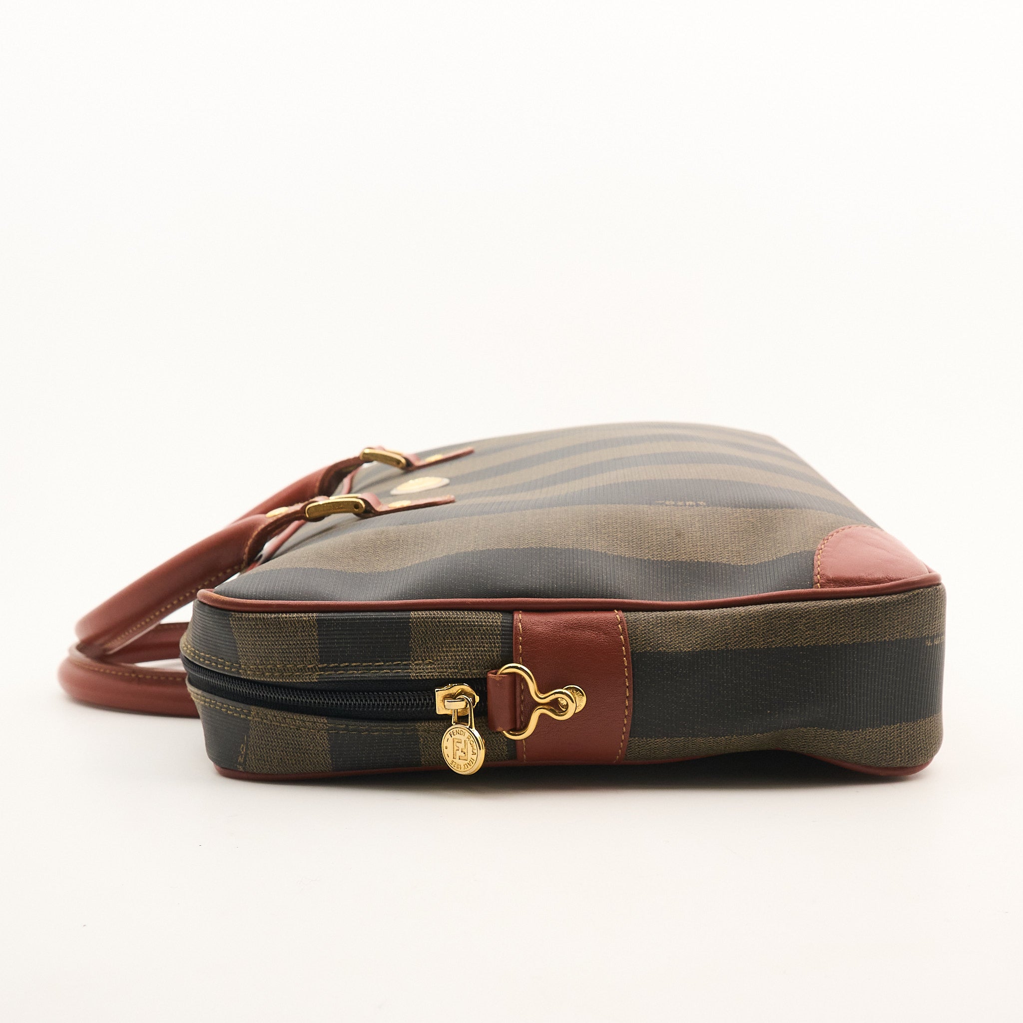 Fendi Pecan Brief Case