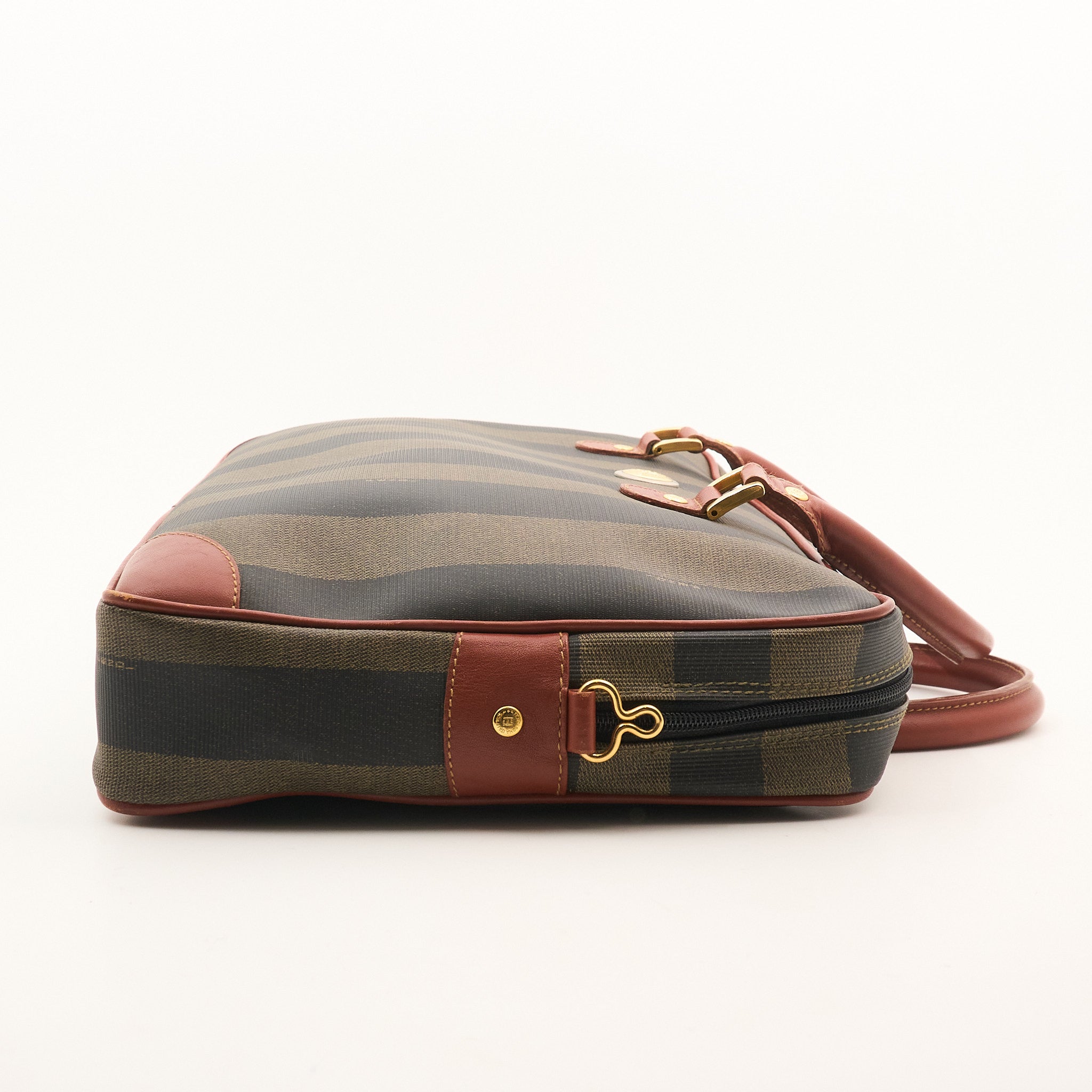 Fendi Pecan Brief Case