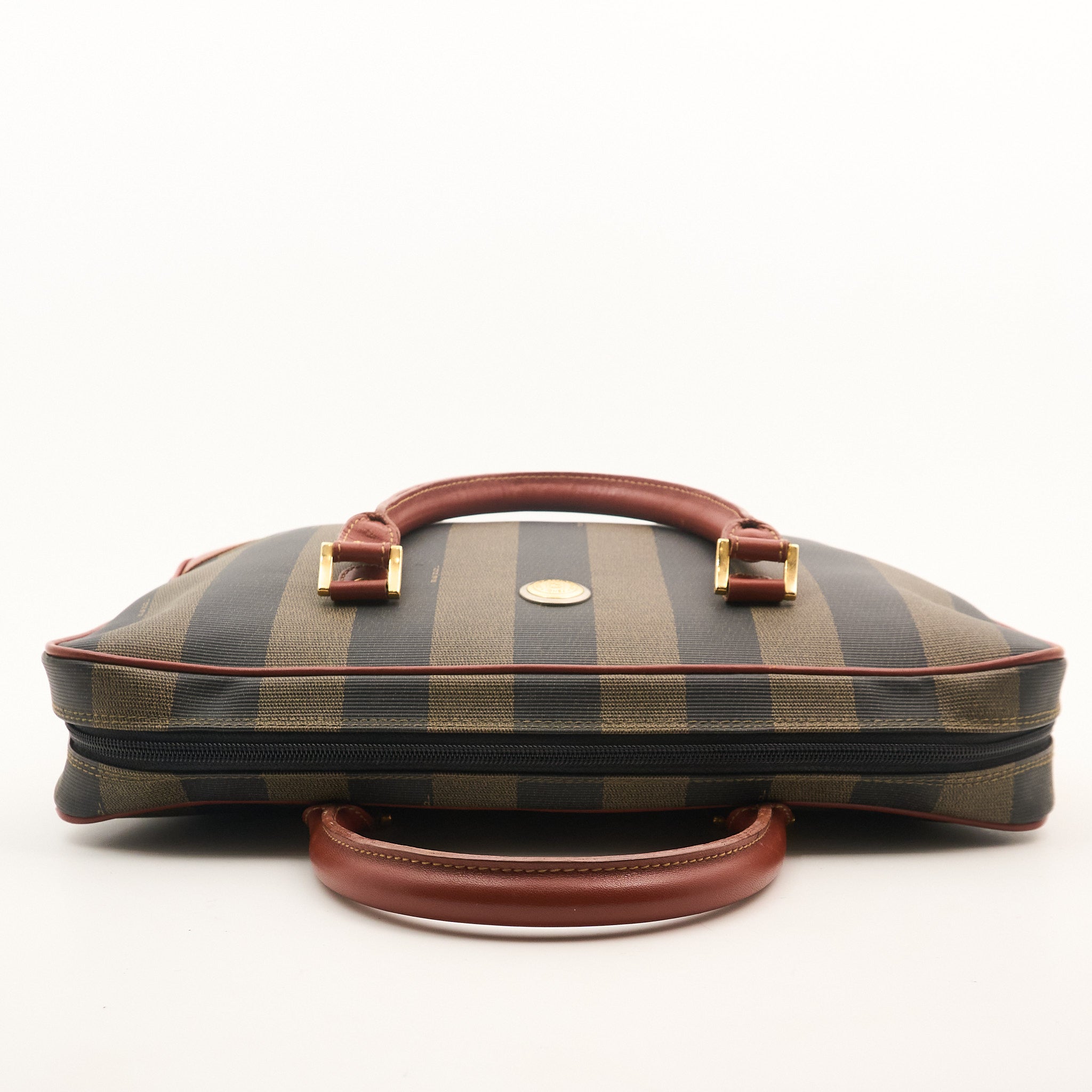 Fendi Pecan Brief Case