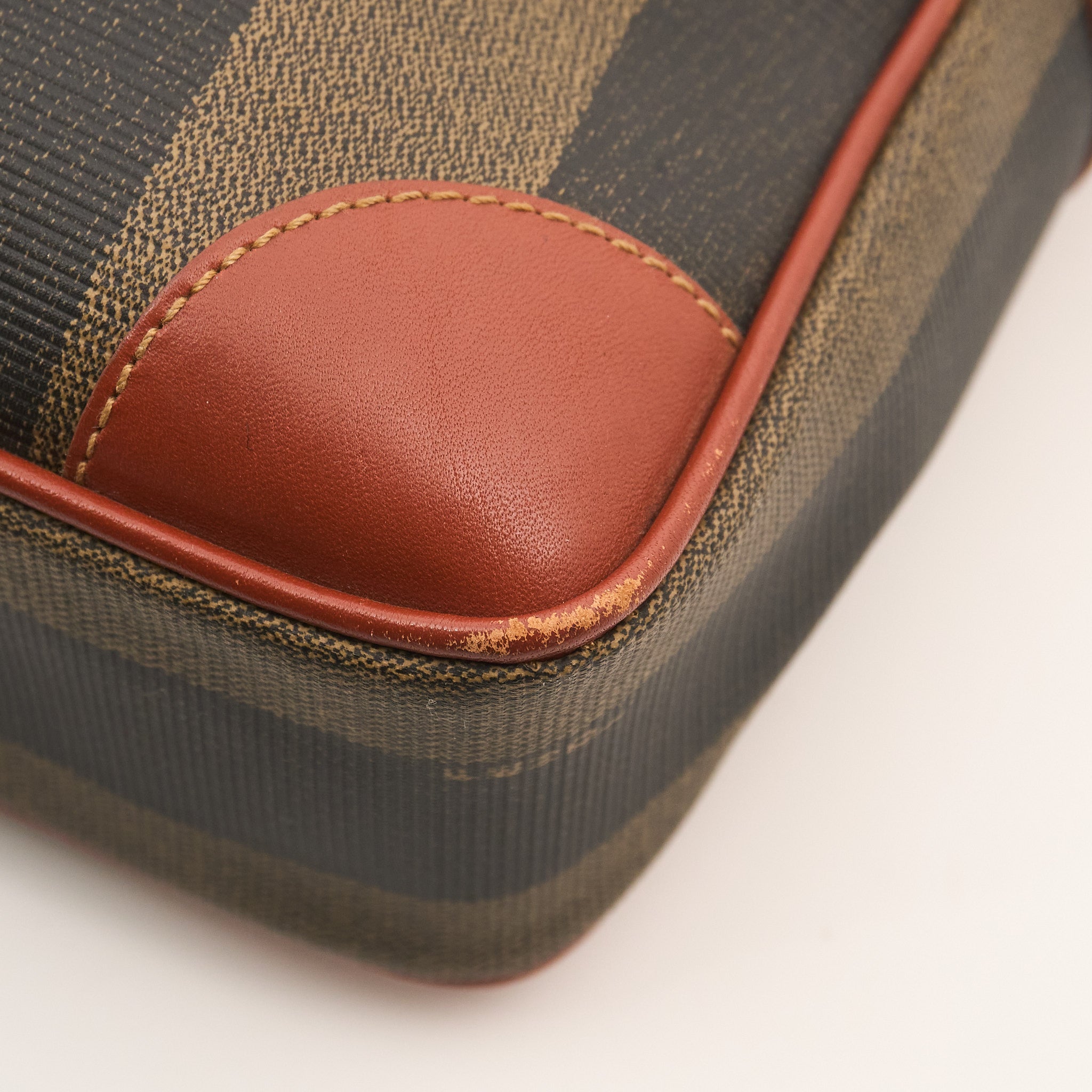 Fendi Pecan Brief Case