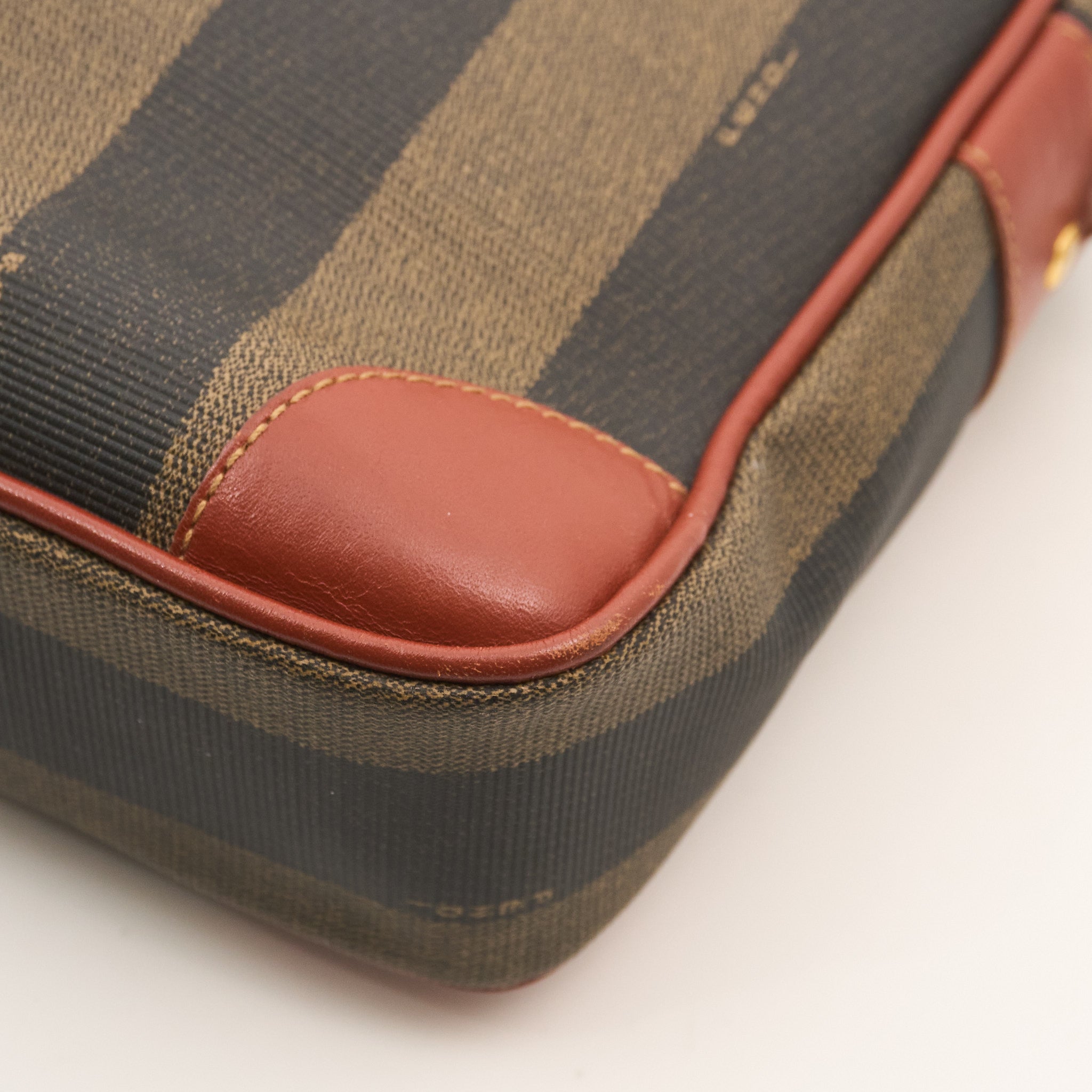 Fendi Pecan Brief Case