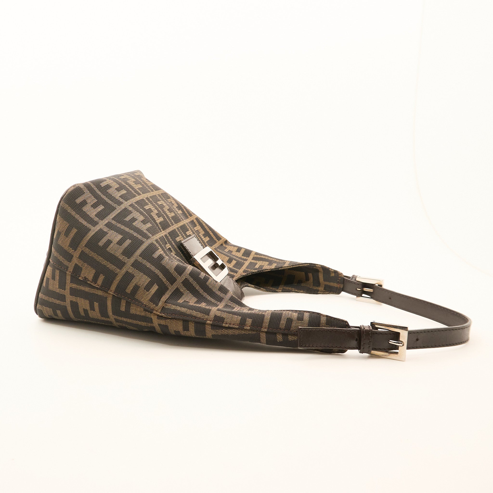 Fendi Zucca FF Shoulder Bag