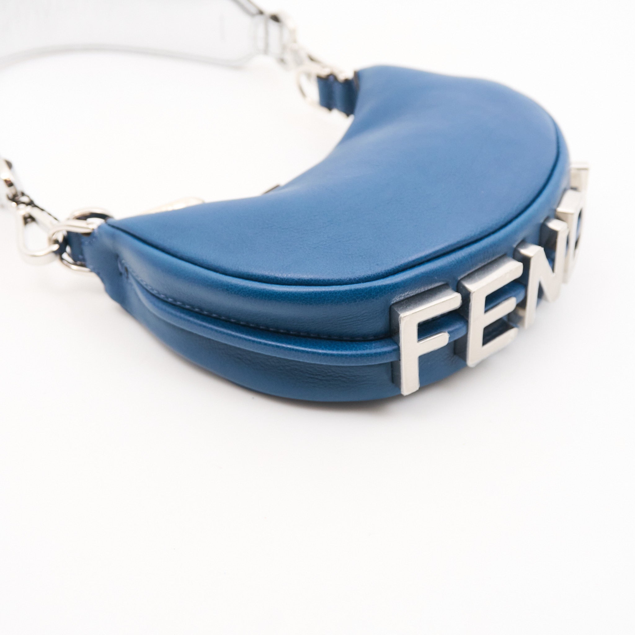 Fendi Fendigraphy Leather Nano Bag