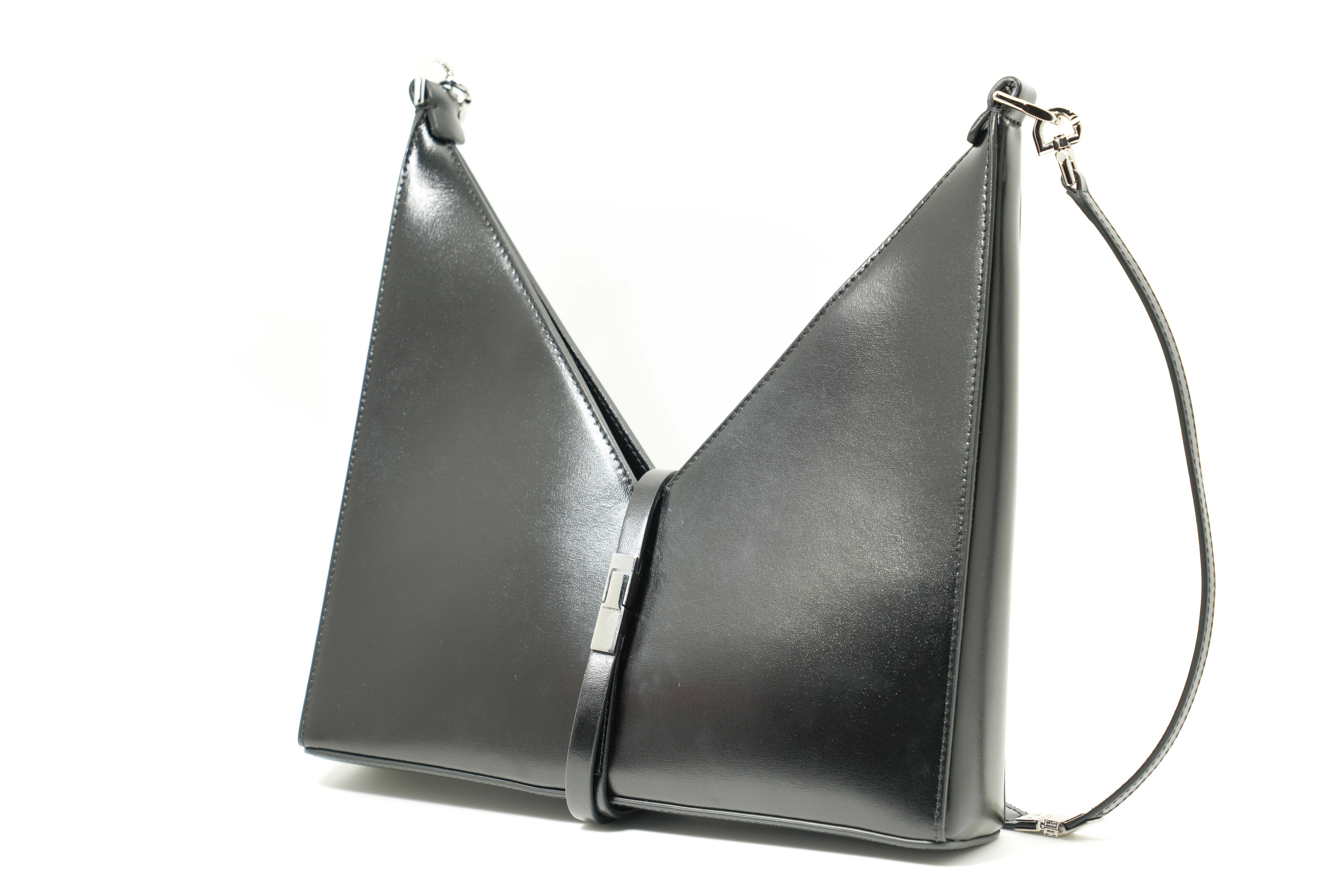 Givenchy Leather Cut Out Bag in Black