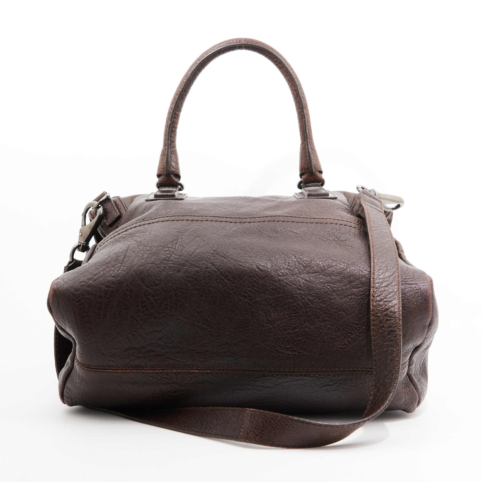 Givenchy Leather Pandora Bag in Brown