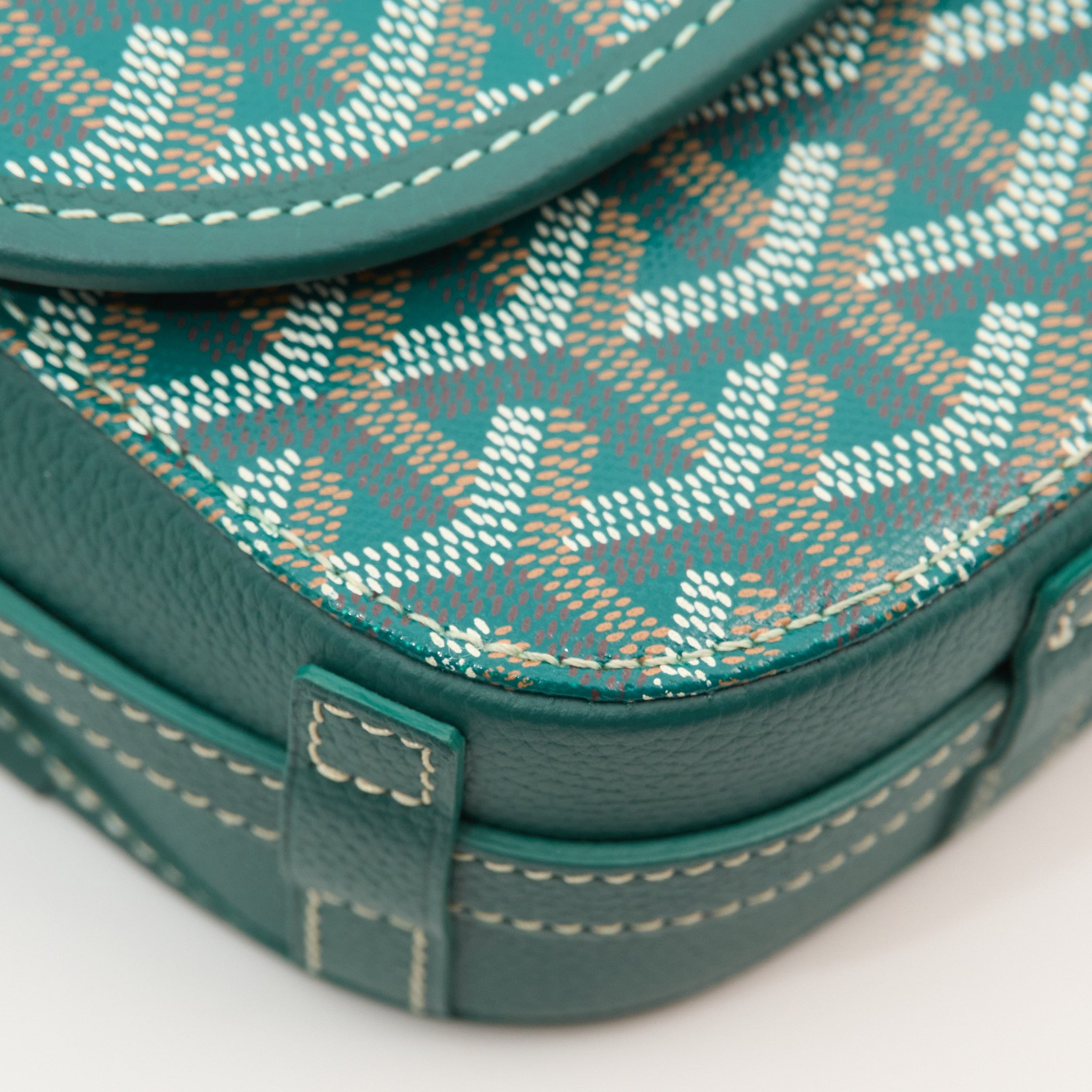 Goyard Belvedere Messenger Green Bag PM