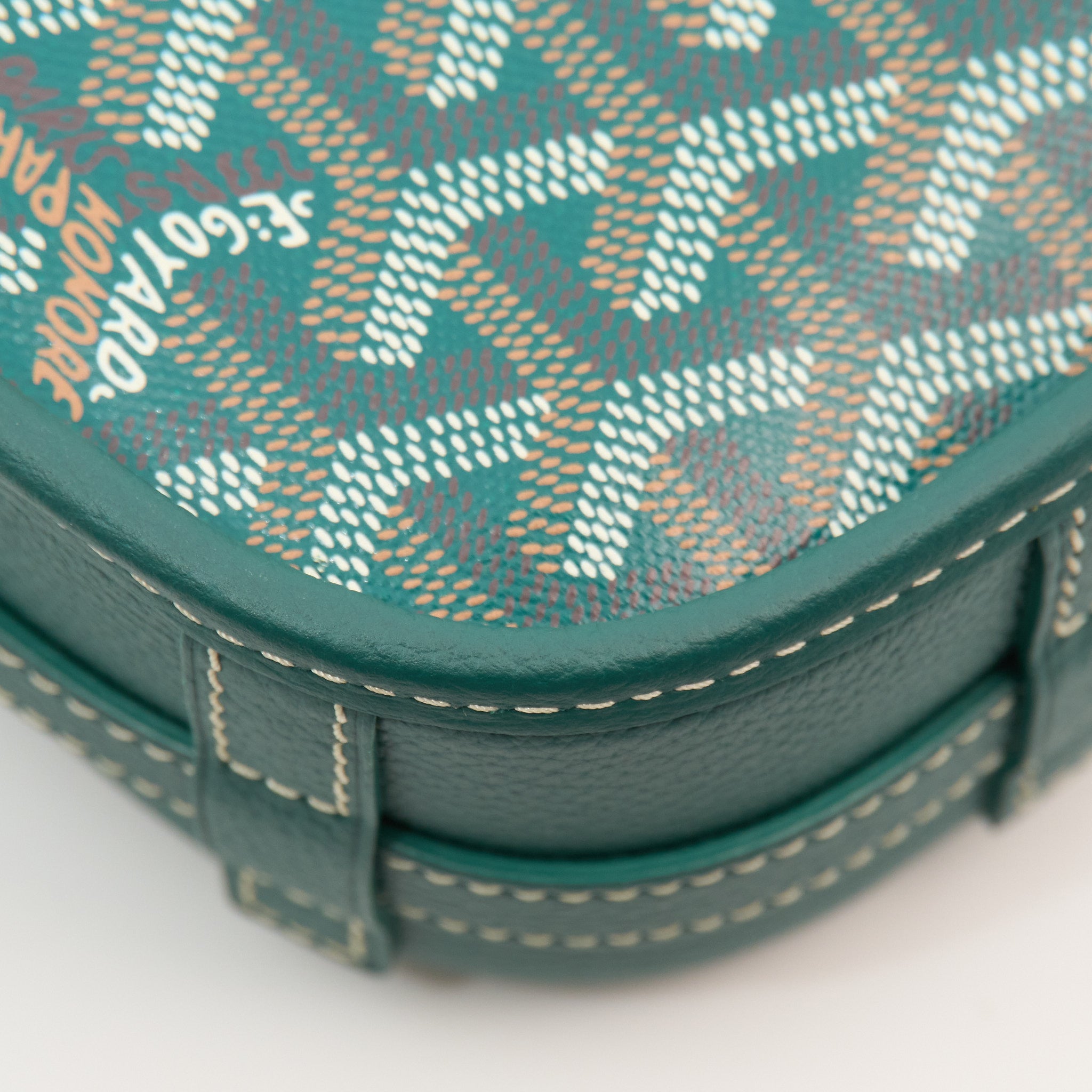 Goyard Belvedere Messenger Green Bag PM