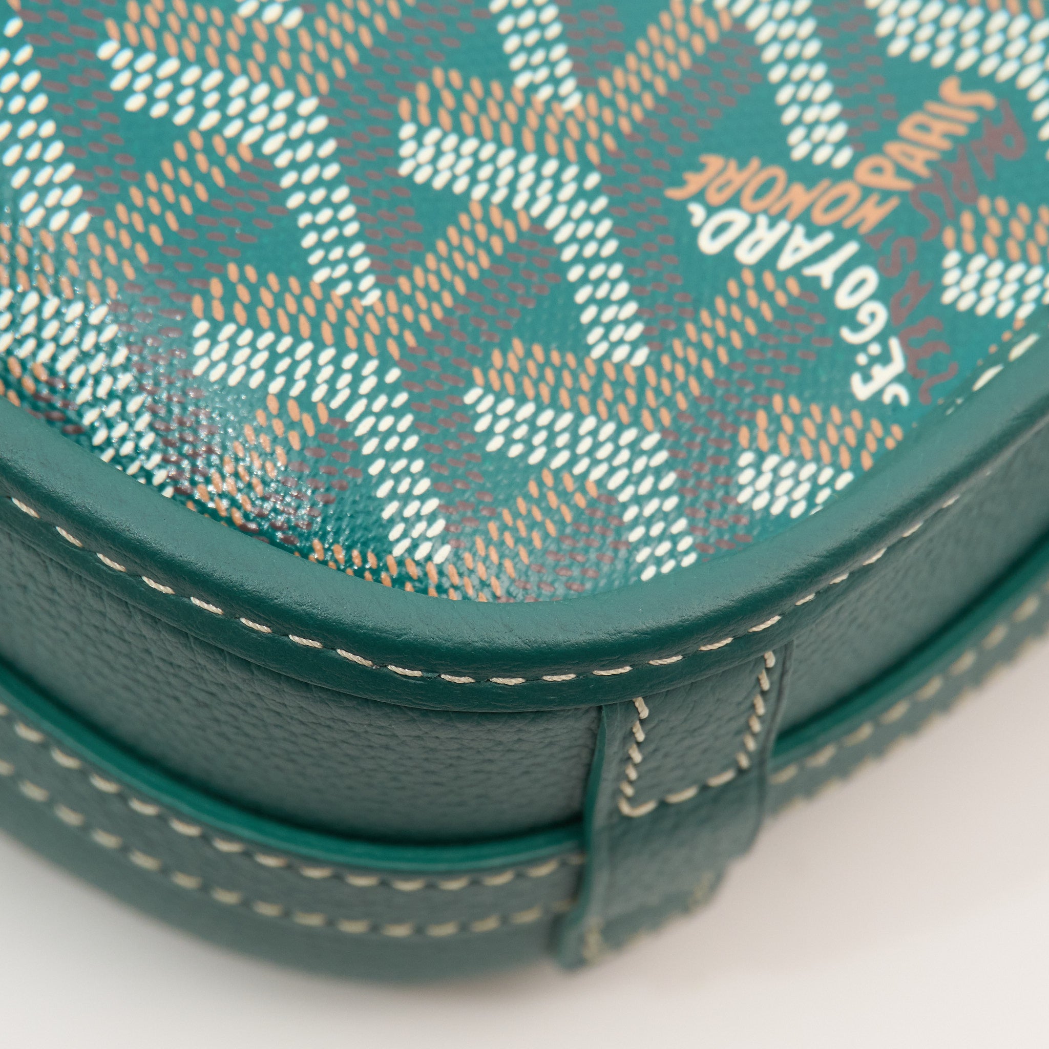Goyard Belvedere Messenger Green Bag PM