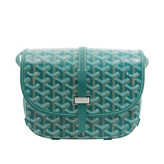 Goyard Belvedere Green Handbag