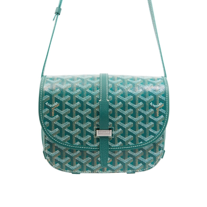 Goyard Belvedere Green Handbag