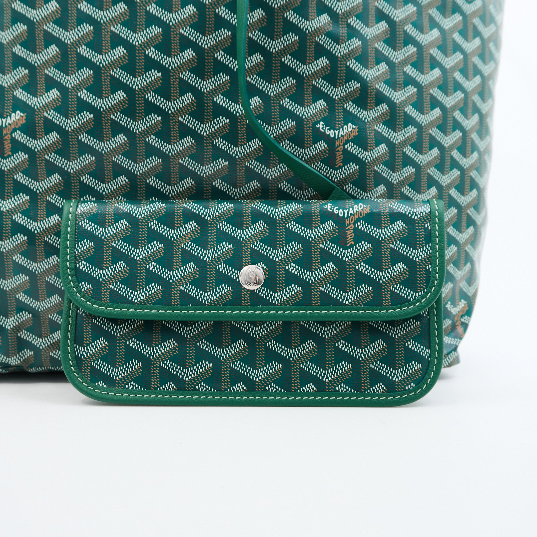 Goyard Saint Louis Vert Green PM Tote